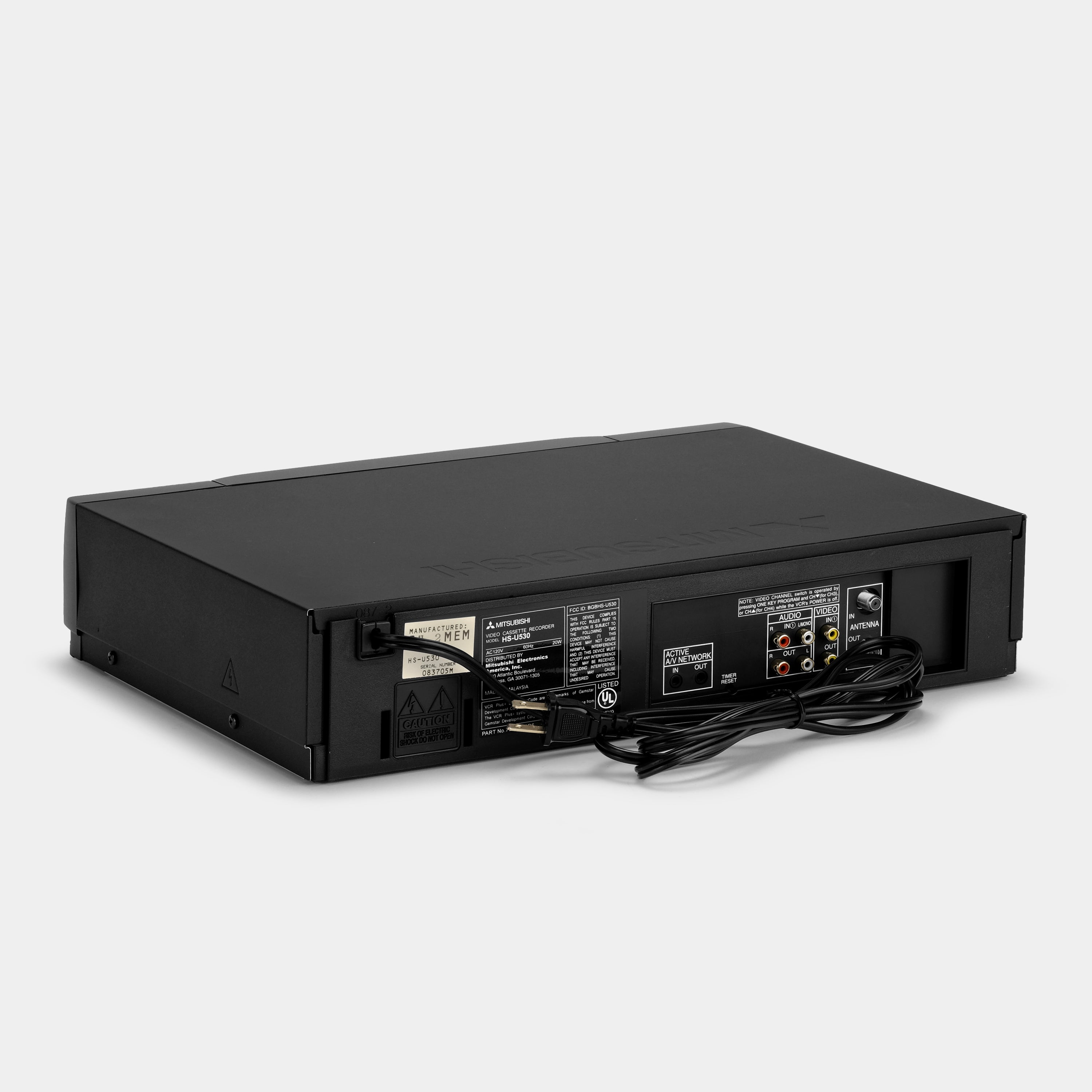 Mitsubishi HS-U30 VCR VHS Player