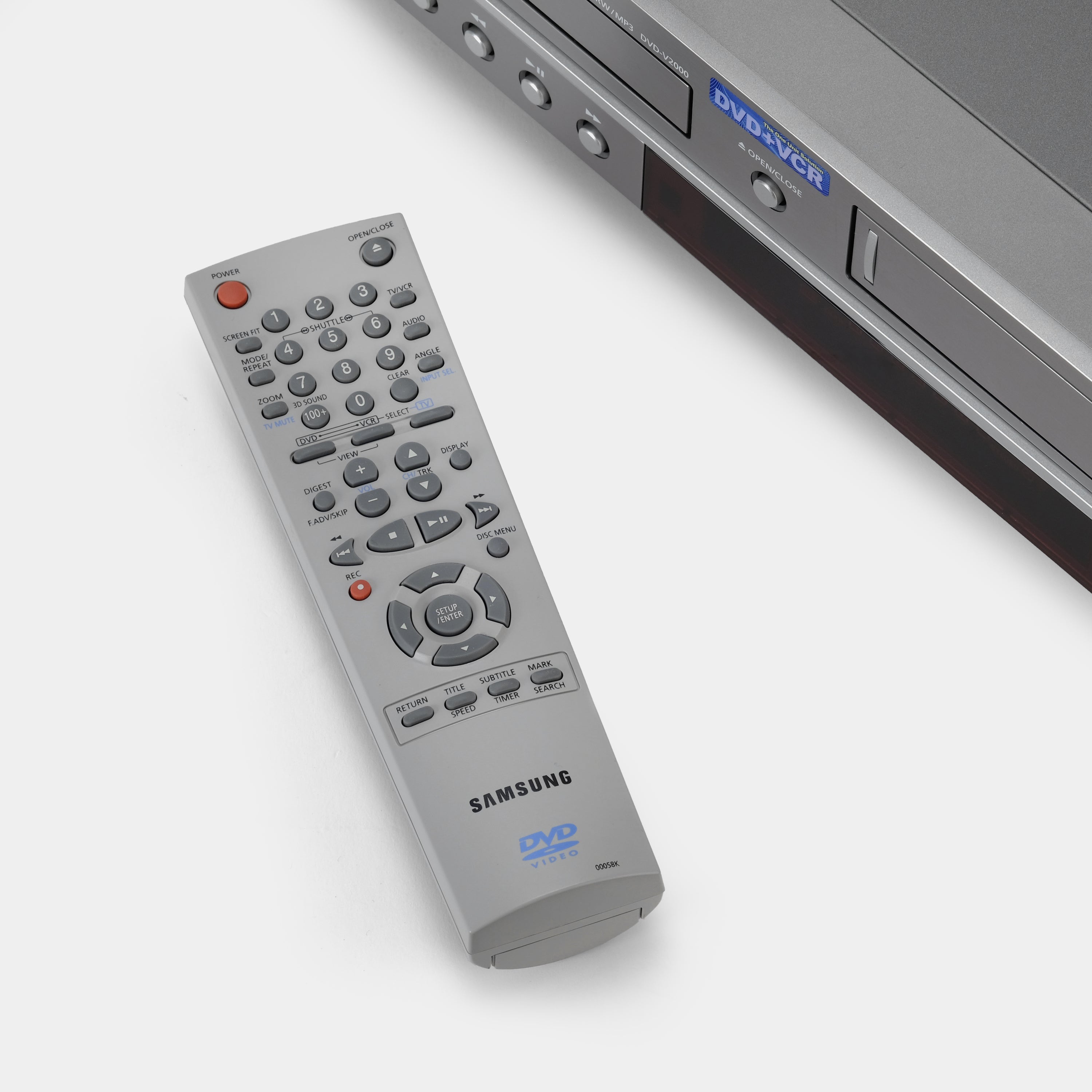 Samsung DVD-V2000 VCR DVD/VHS Dual Deck Player