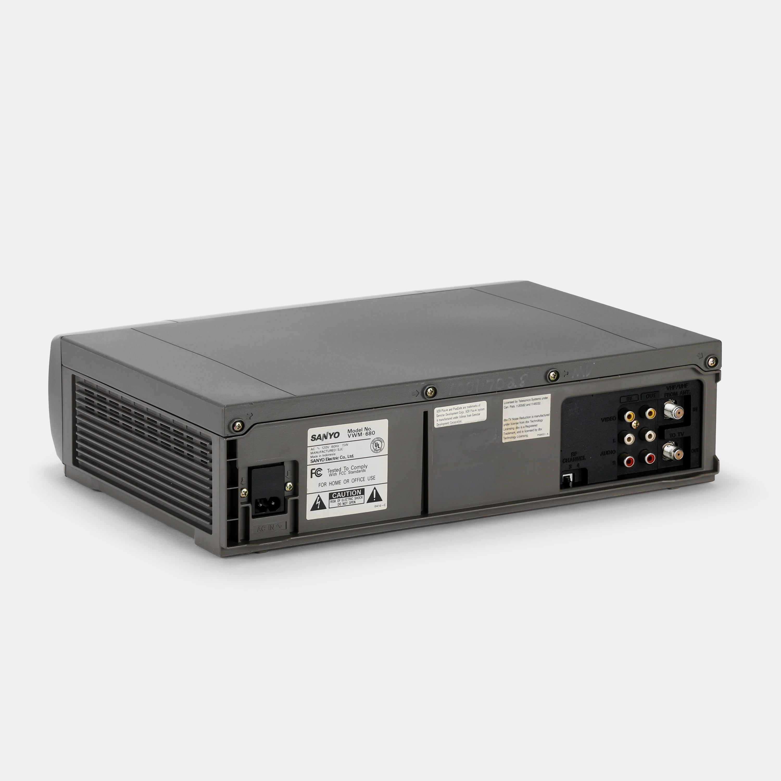 Sanyo VWM-680 VCR VHS Player (B-Grade)