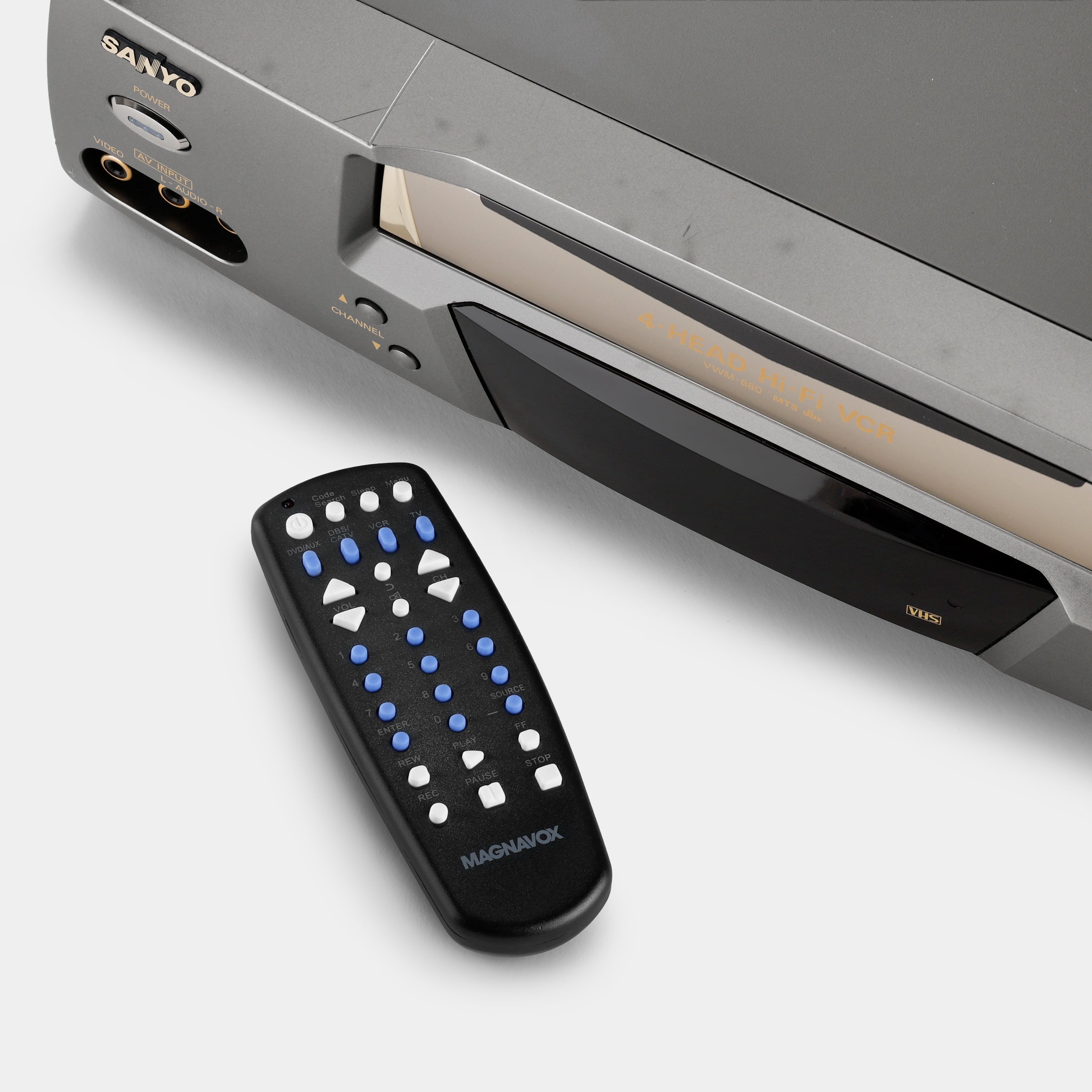Sanyo VWM-680 VCR VHS Player (B-Grade)