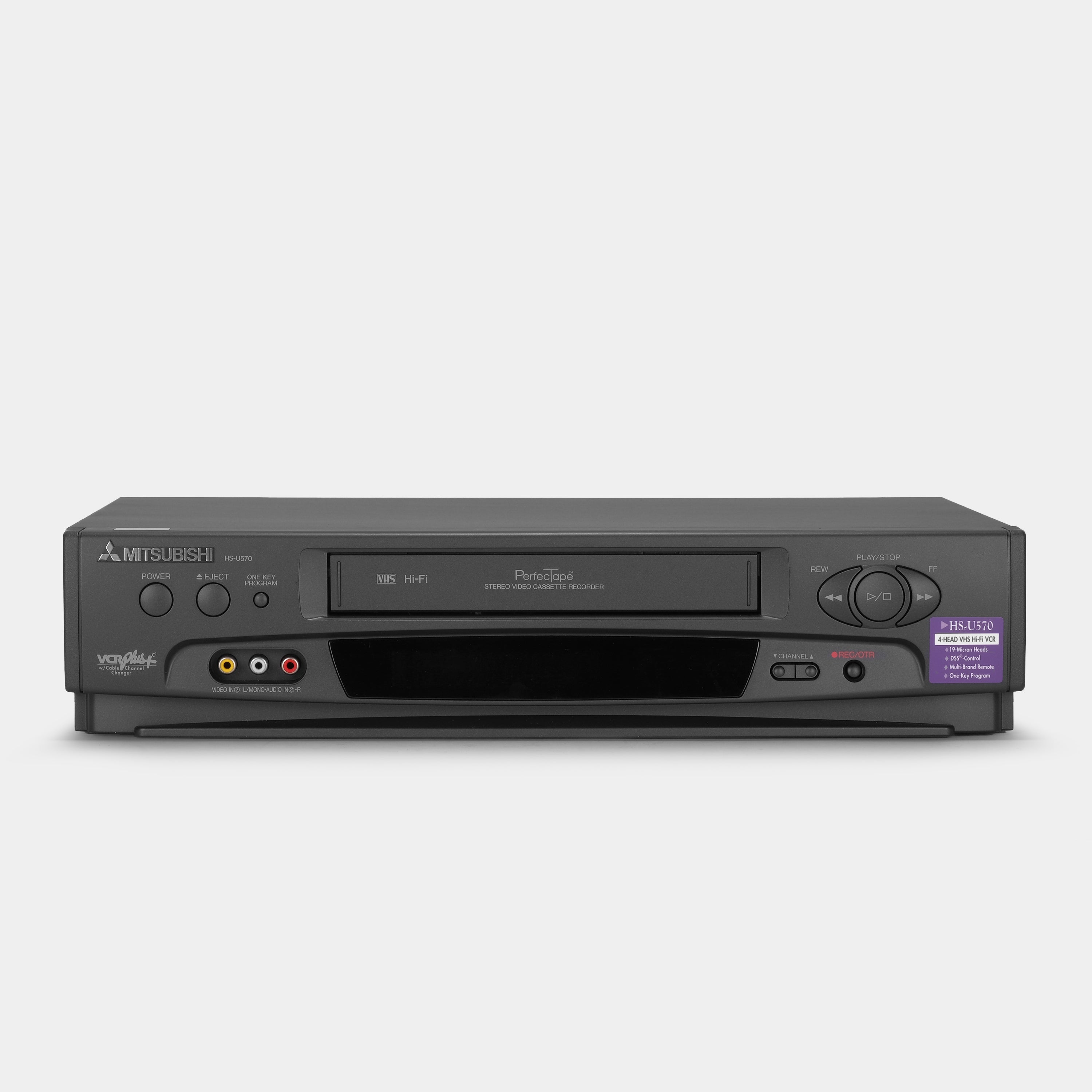 Mitsubishi HS-U570 VCR VHS Player