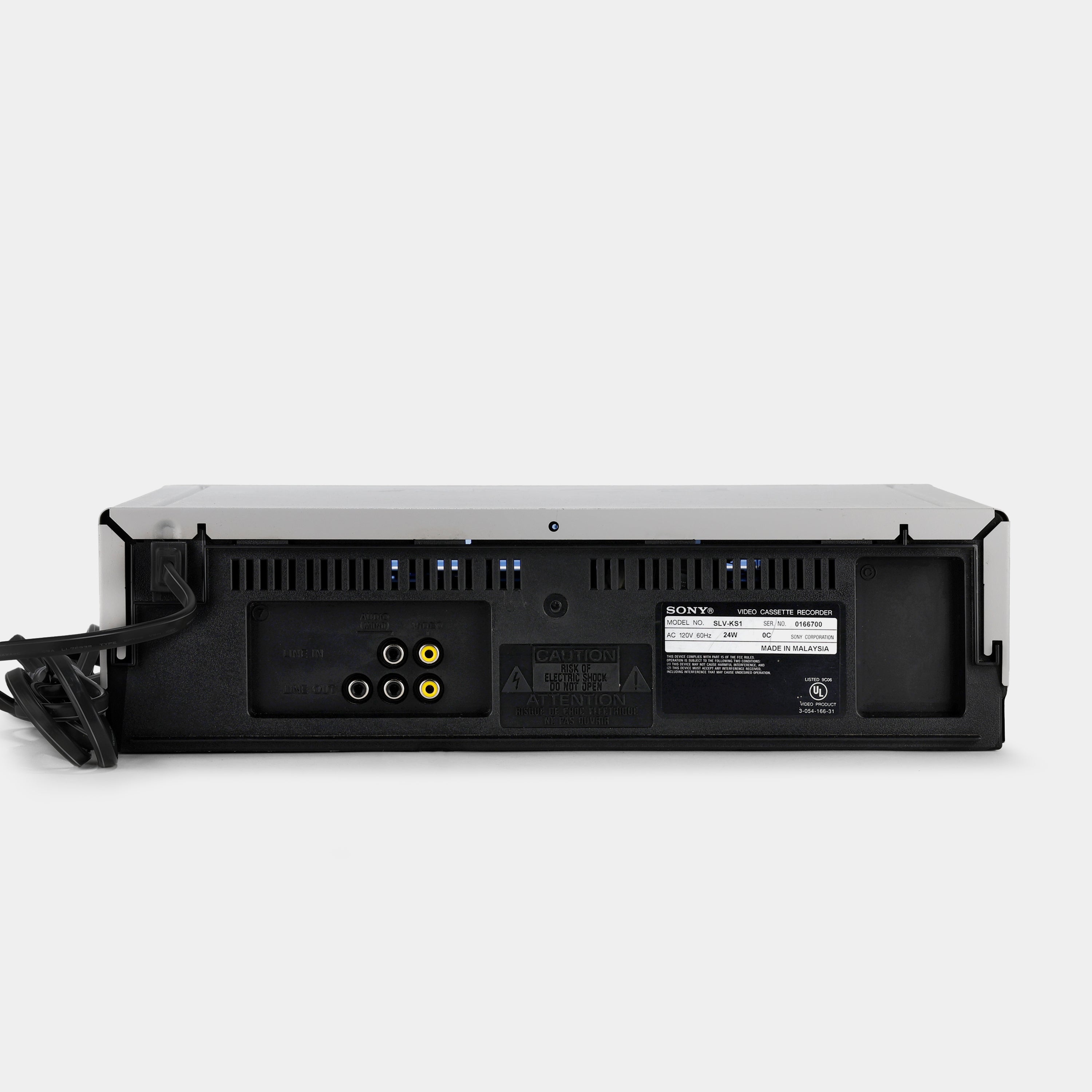 Sony SLV-KS1 VCR VHS Player