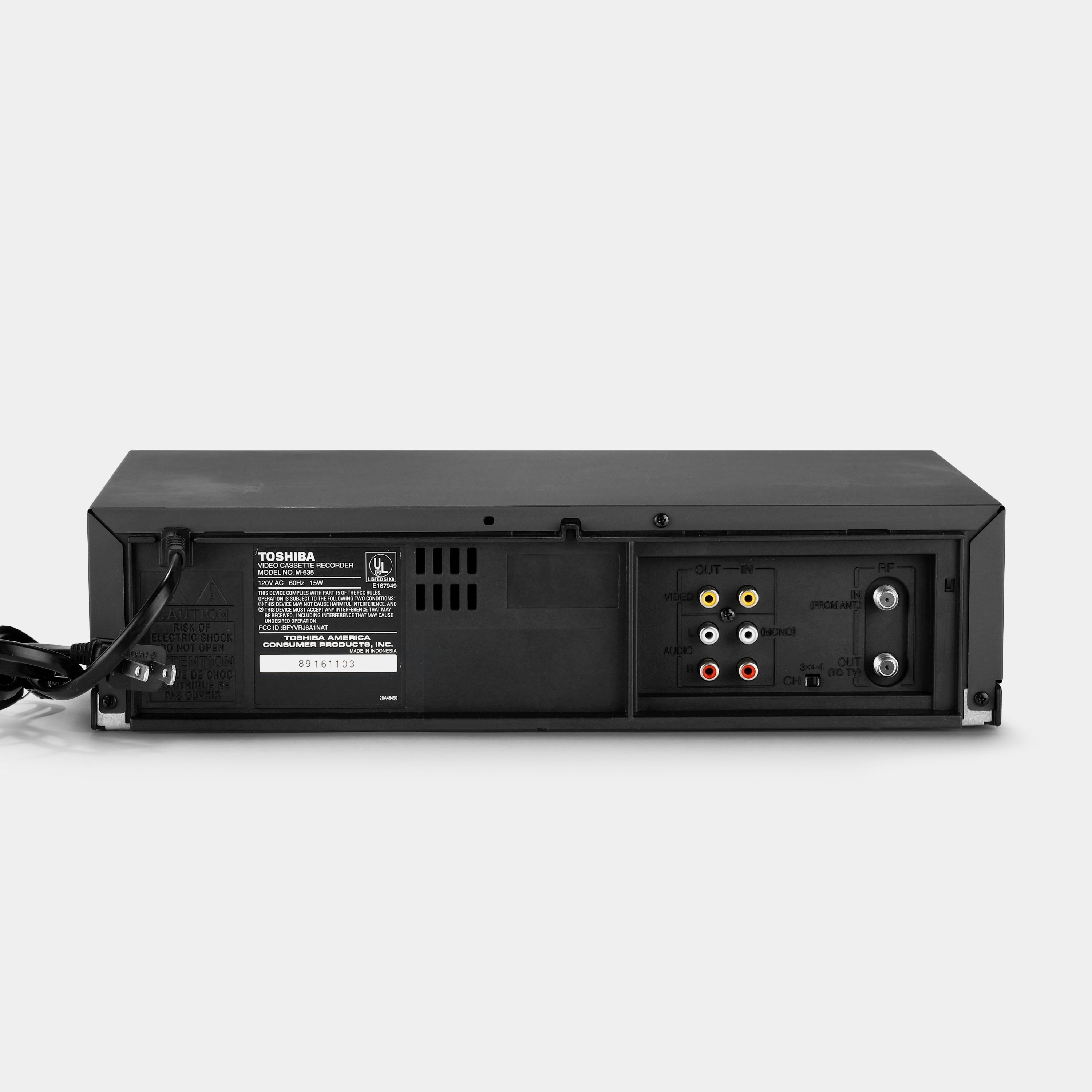 Toshiba M-635 VCR VHS Player
