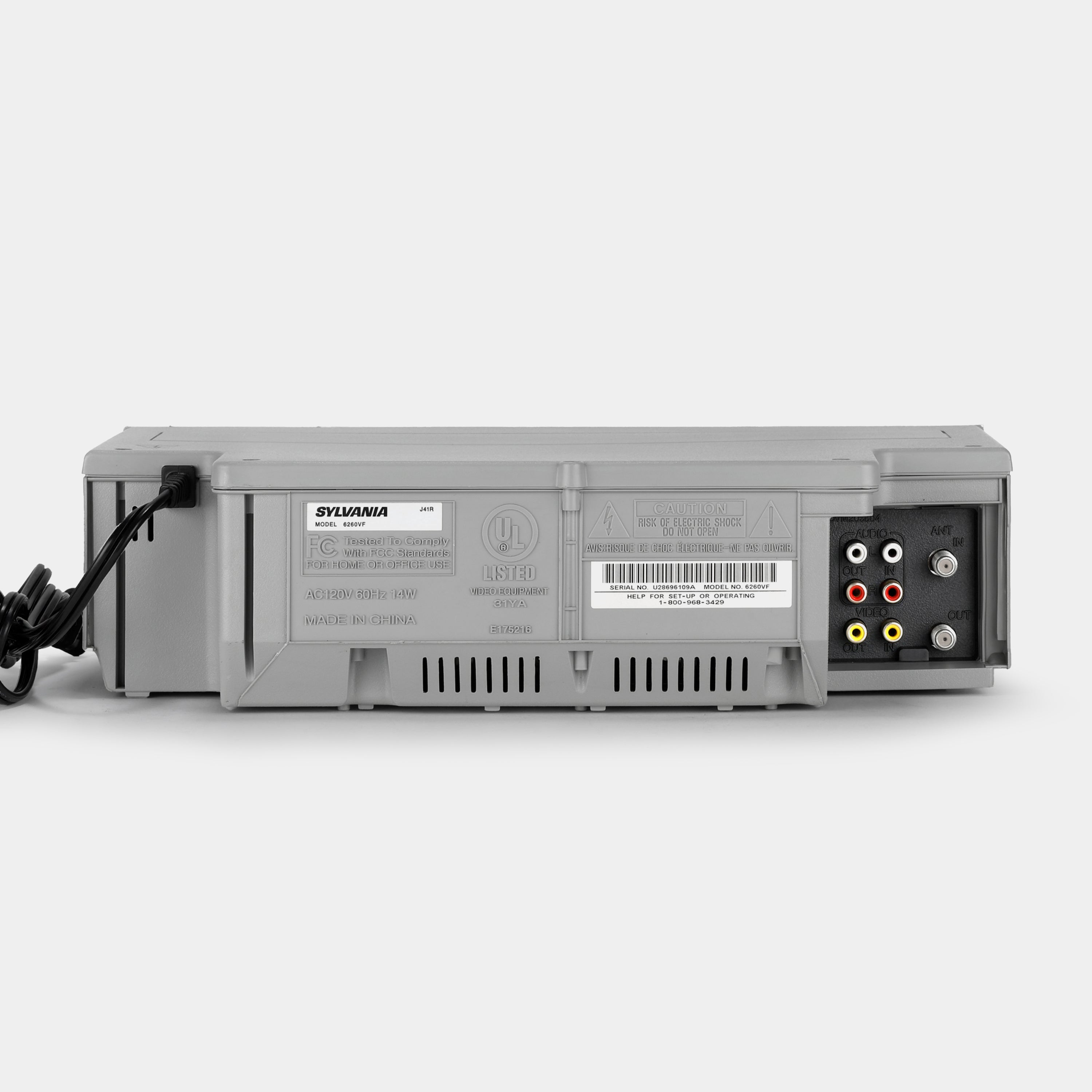 Sylvania 6260VF VCR VHS Player