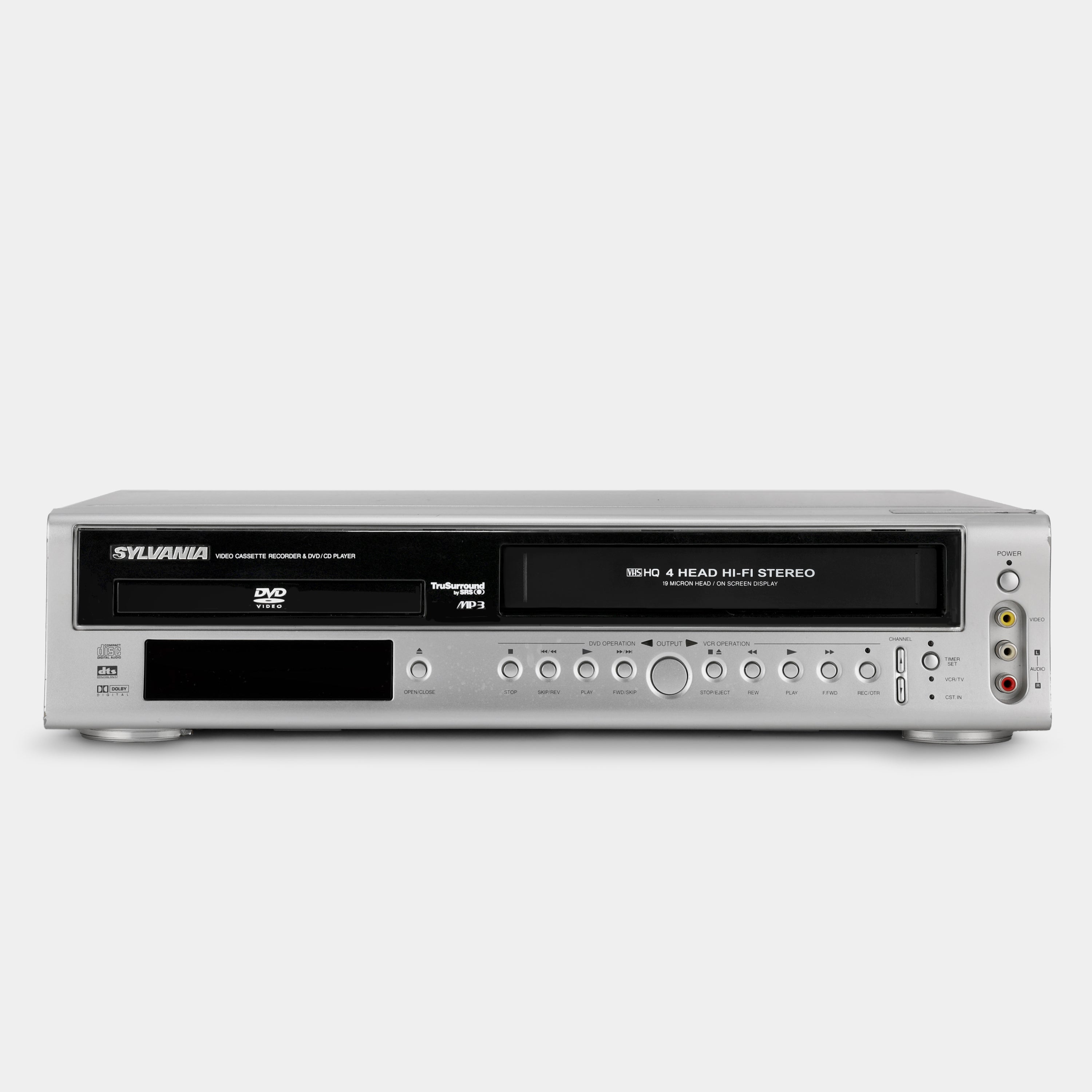 Sylvania DVC850C VCR VHS and DVD Player