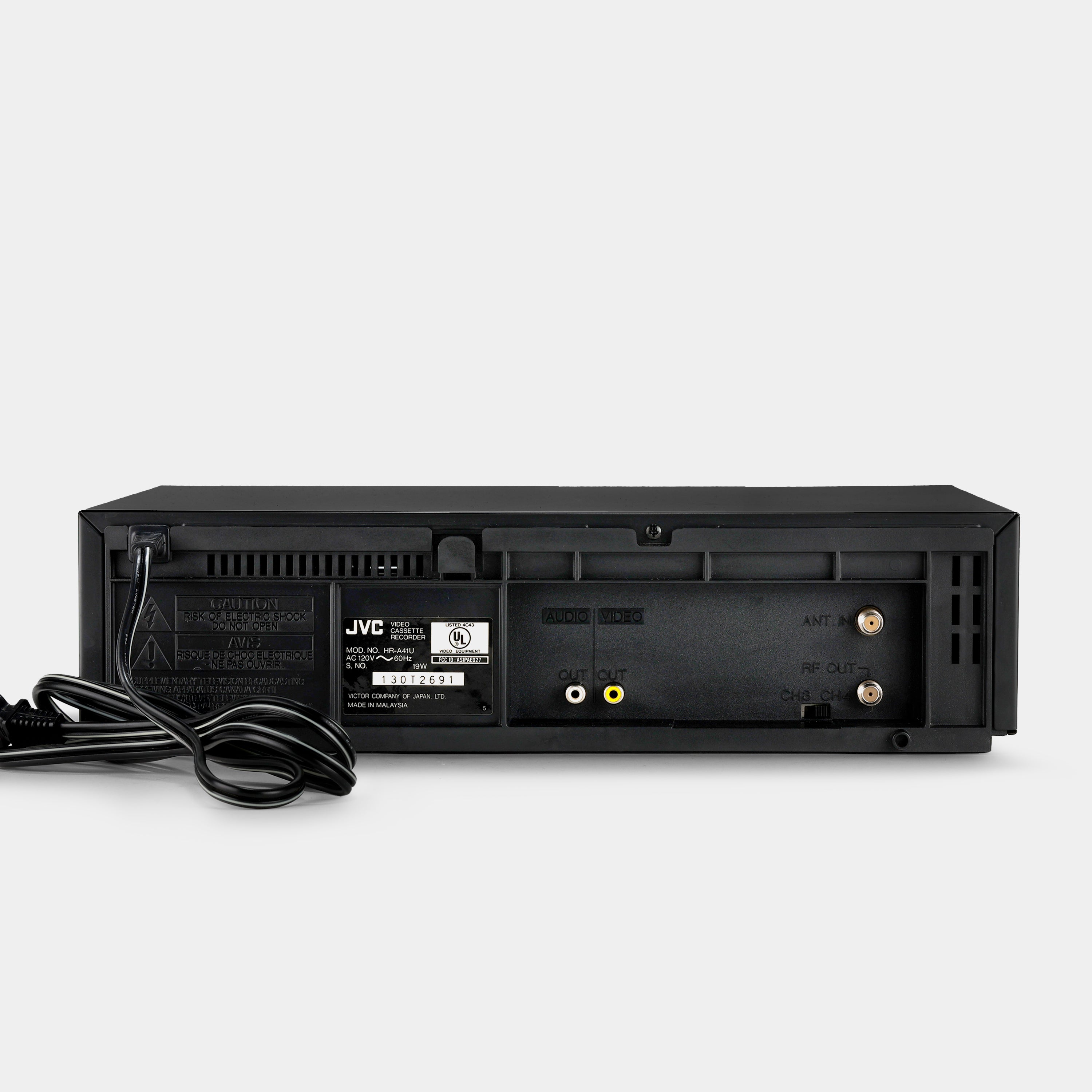 JVC HR-A41U VCR VHS Player