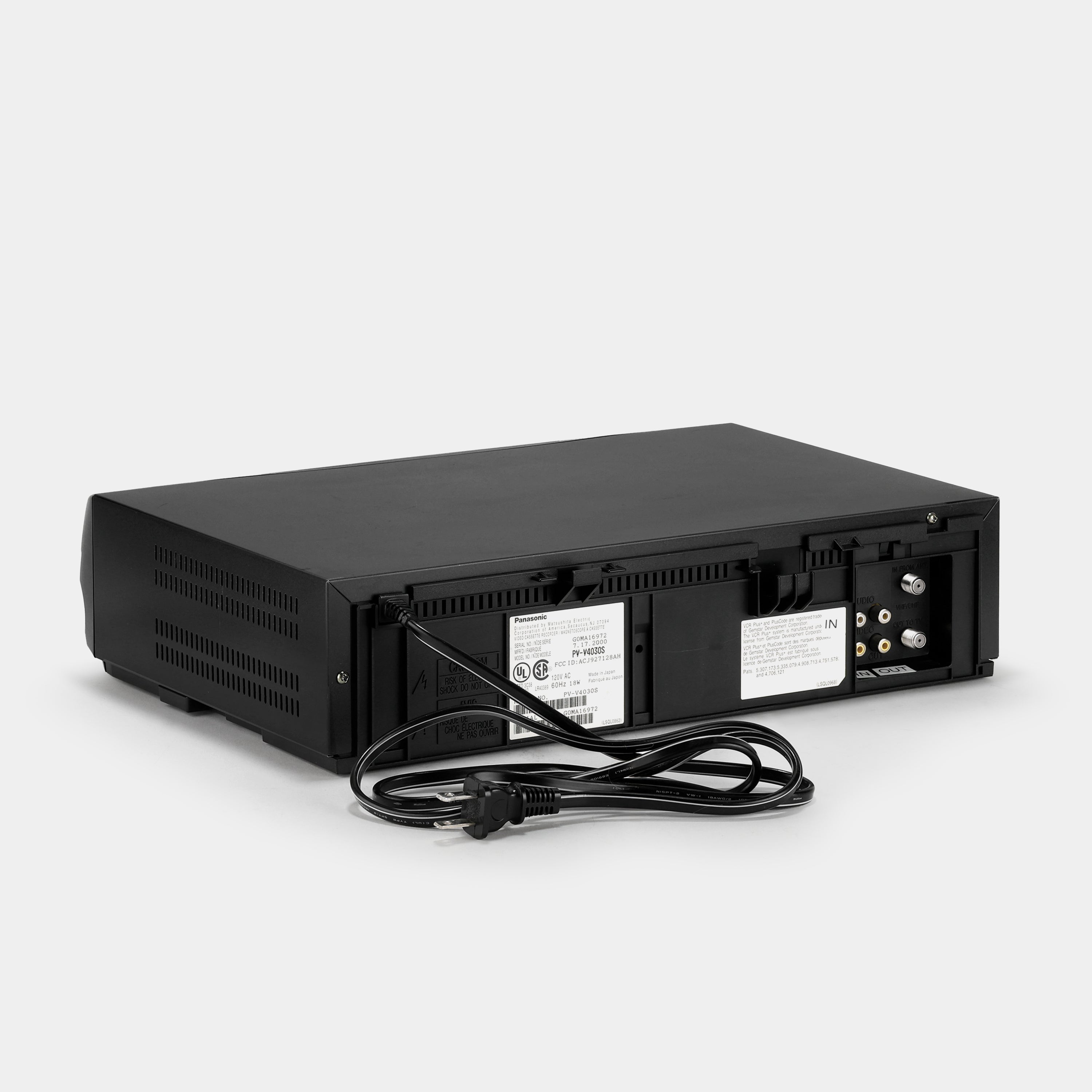 Panasonic PV-V4030S VCR VHS Player