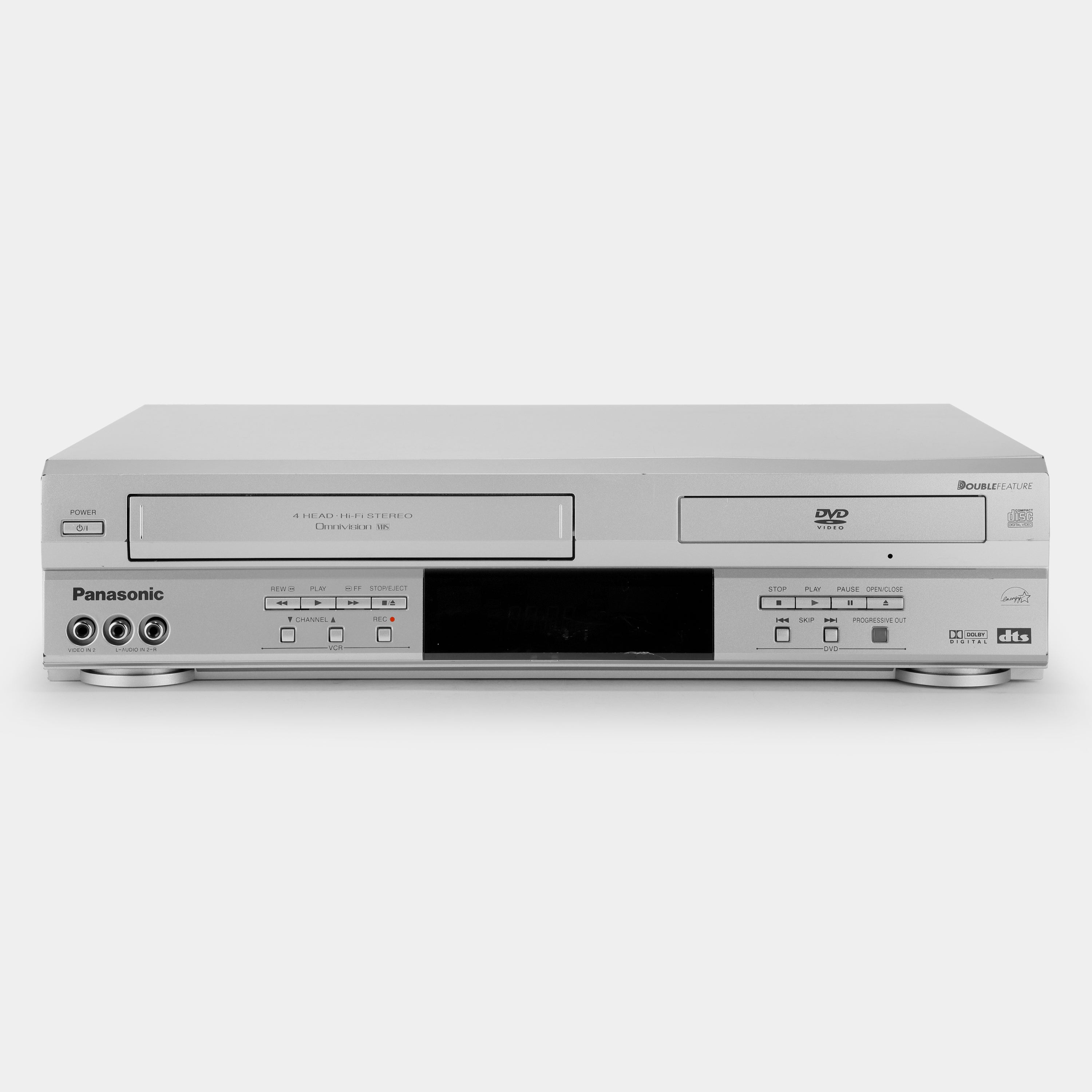 Panasonic PV-D4743S VCR VHS and DVD Player