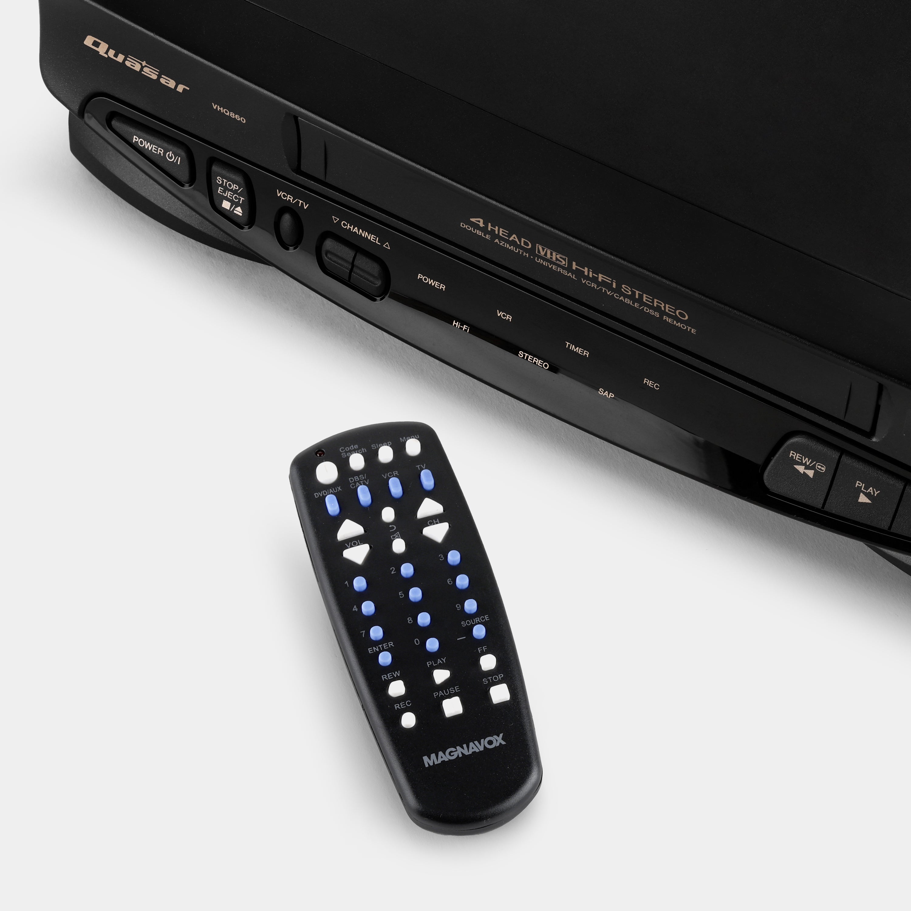Quasar VHQ-860 VCR VHS Player