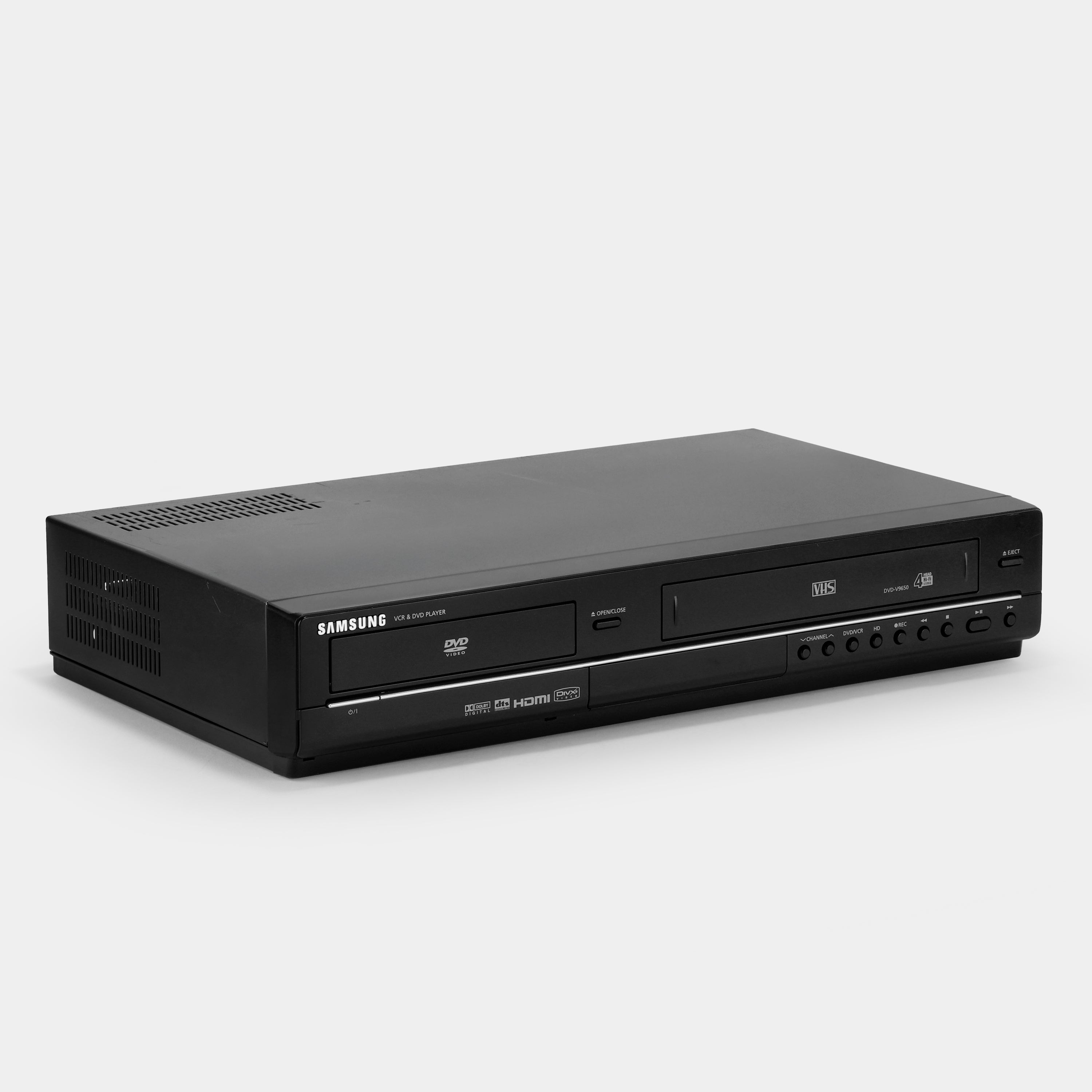 Samsung DVD-V9650 VCR VHS and DVD Player