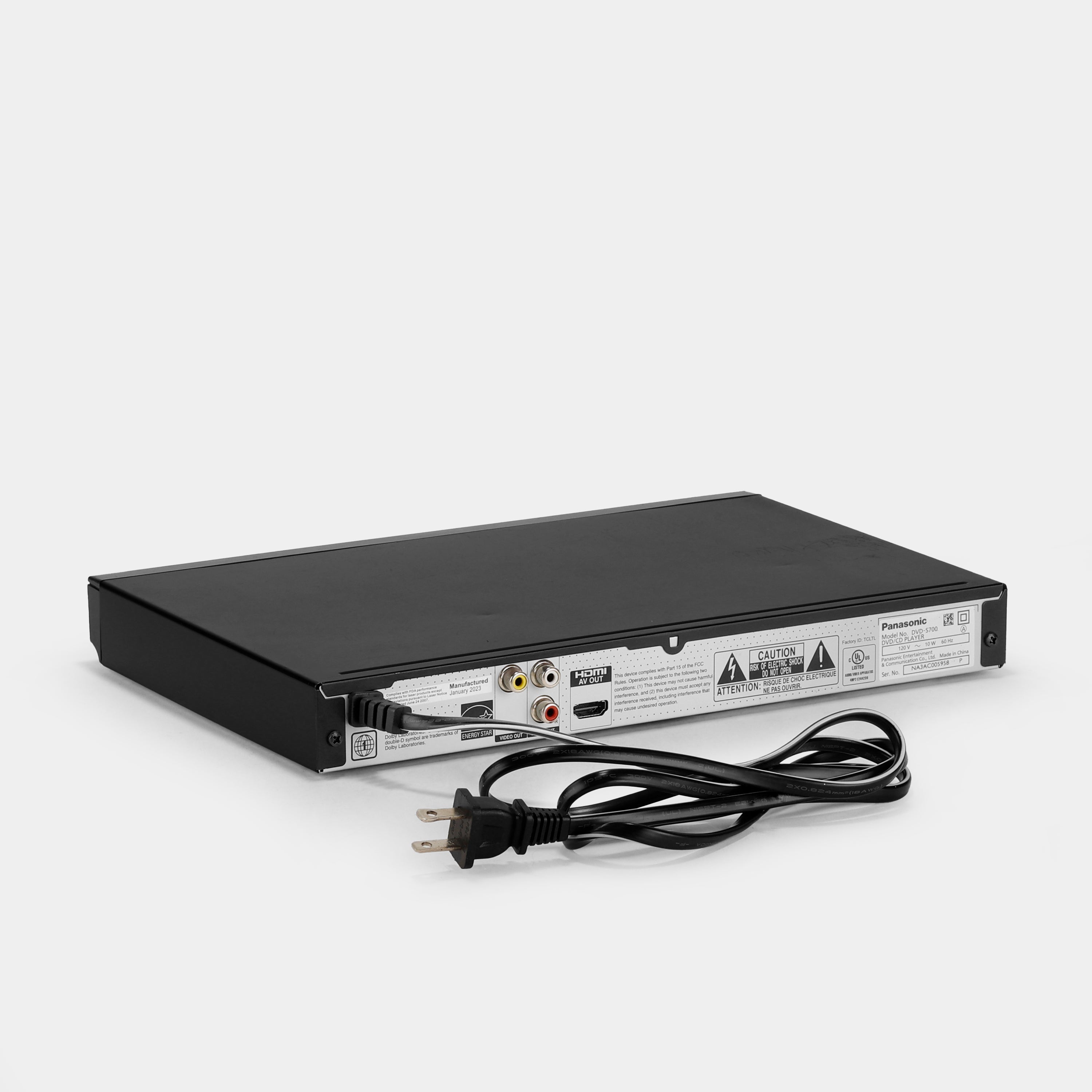 Panasonic DVD-S700 DVD Player (B-Grade)