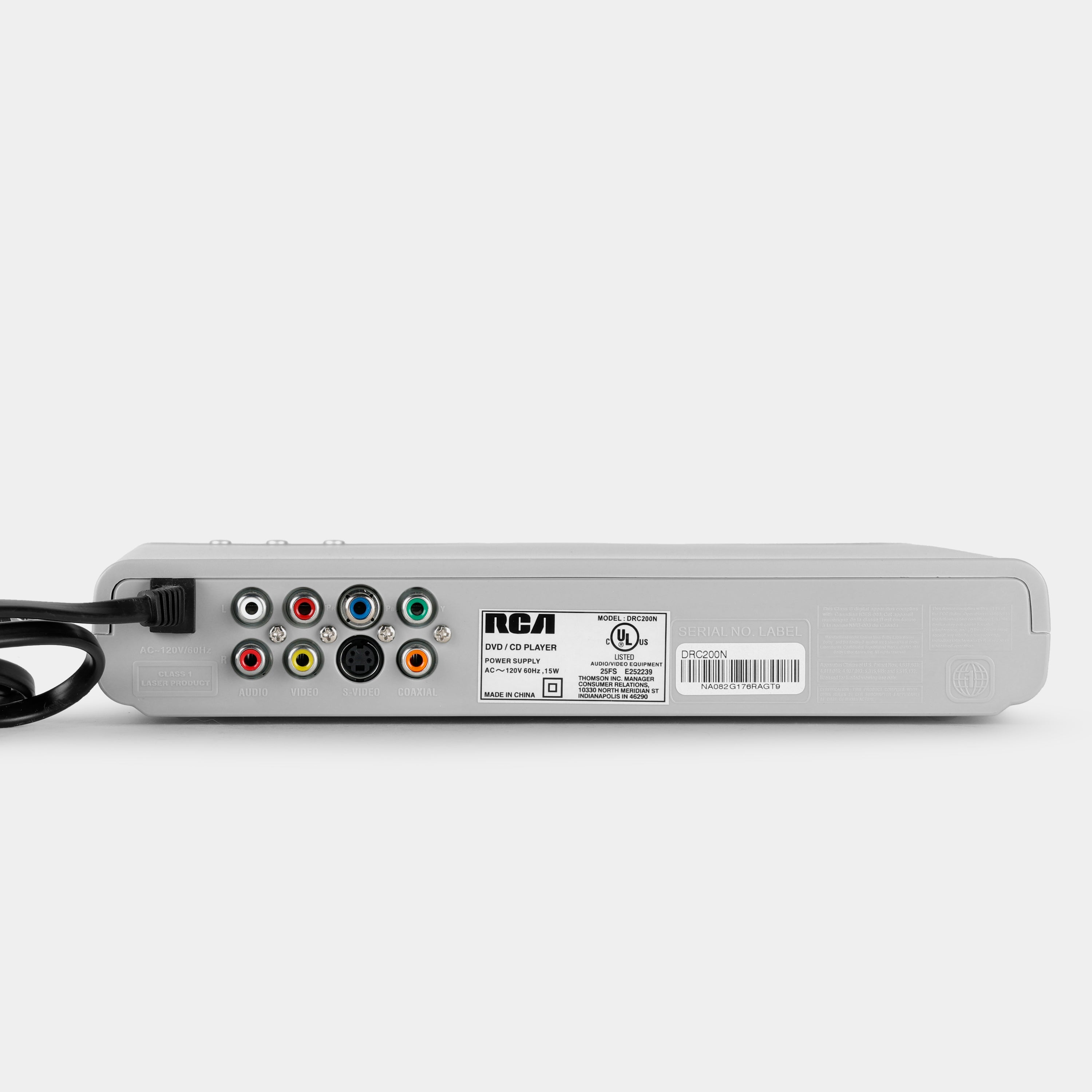 RCA-DRC200N DVD Player