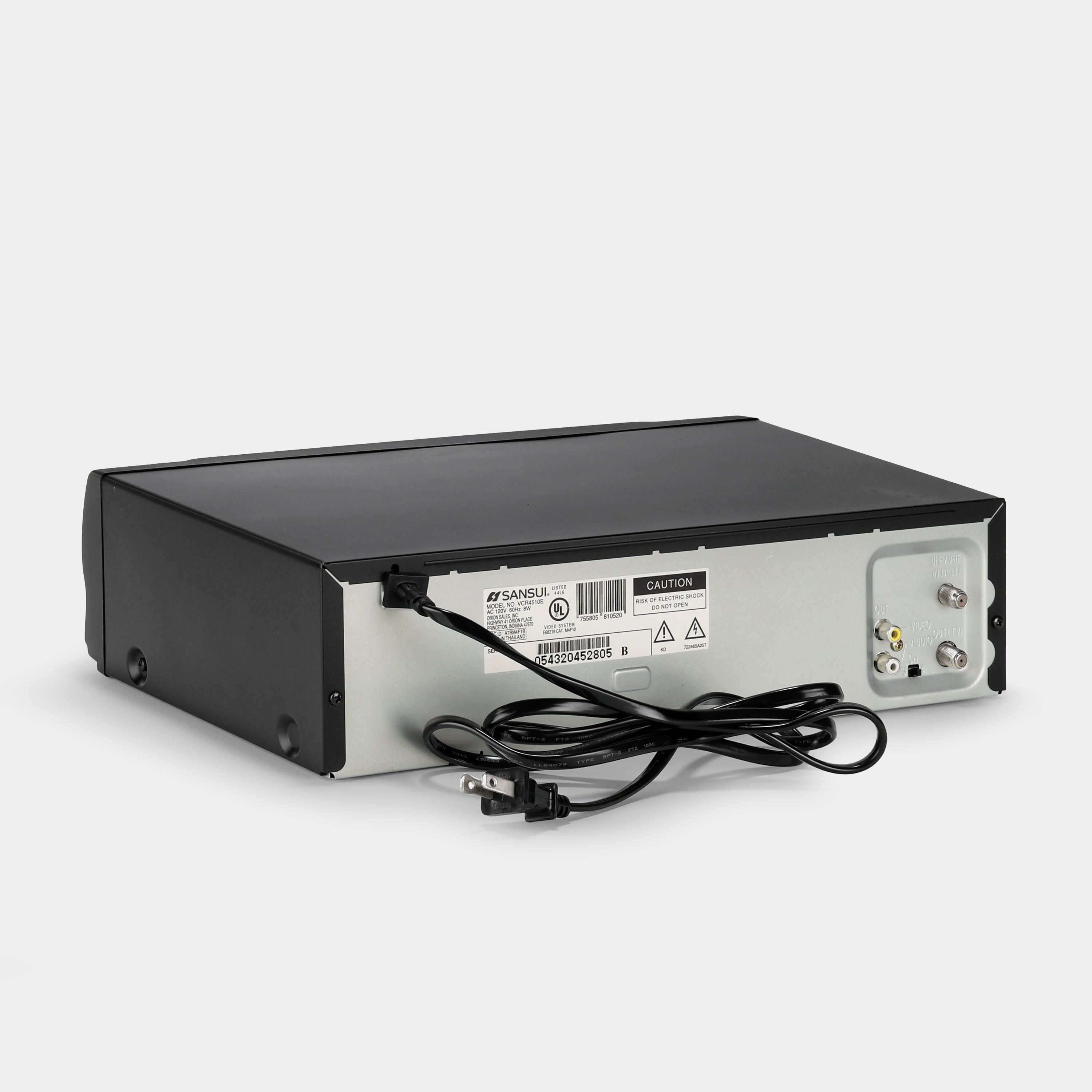 Sansui VCR4510E VCR VHS Player