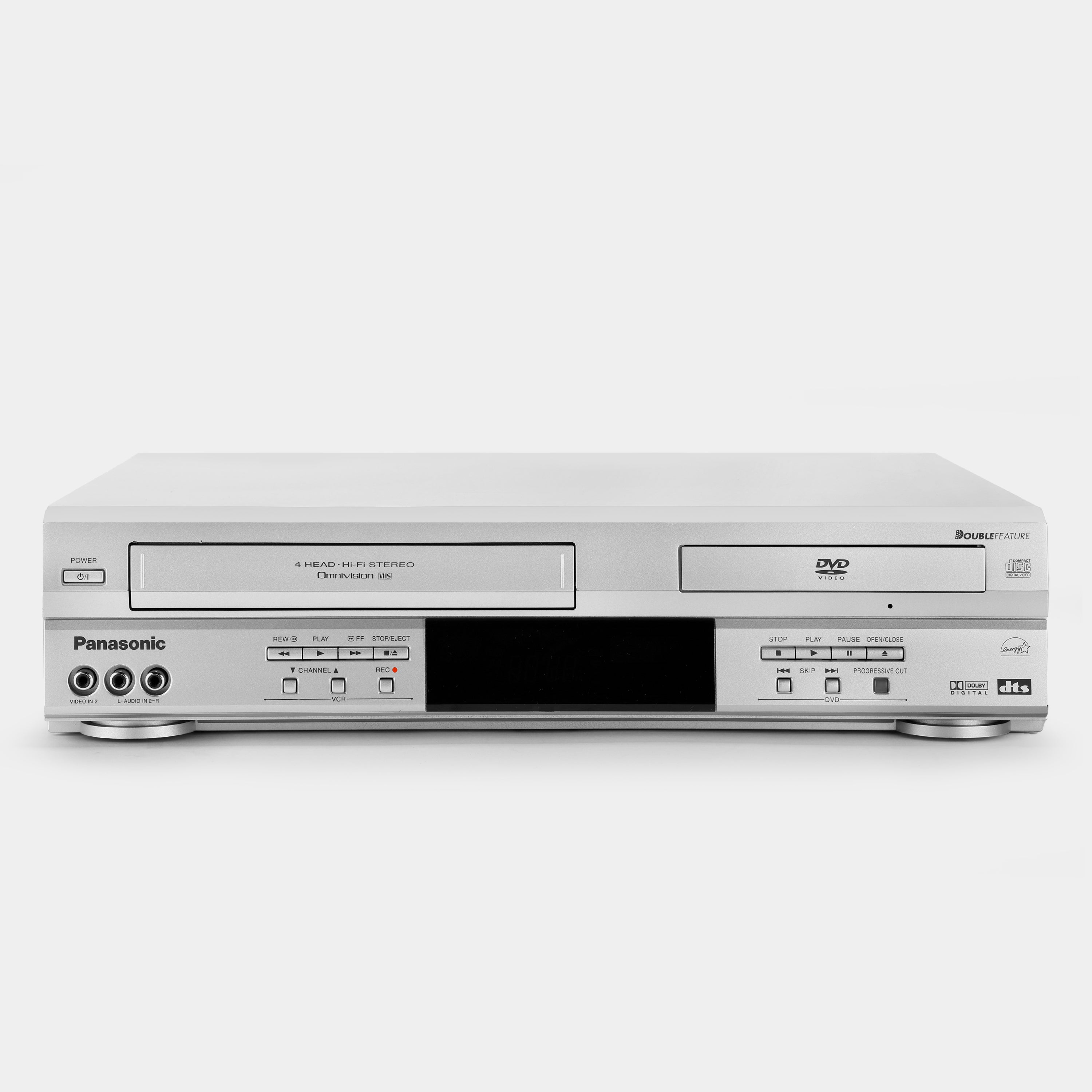 Panasonic PV-D4733S VCR VHS and DVD Player