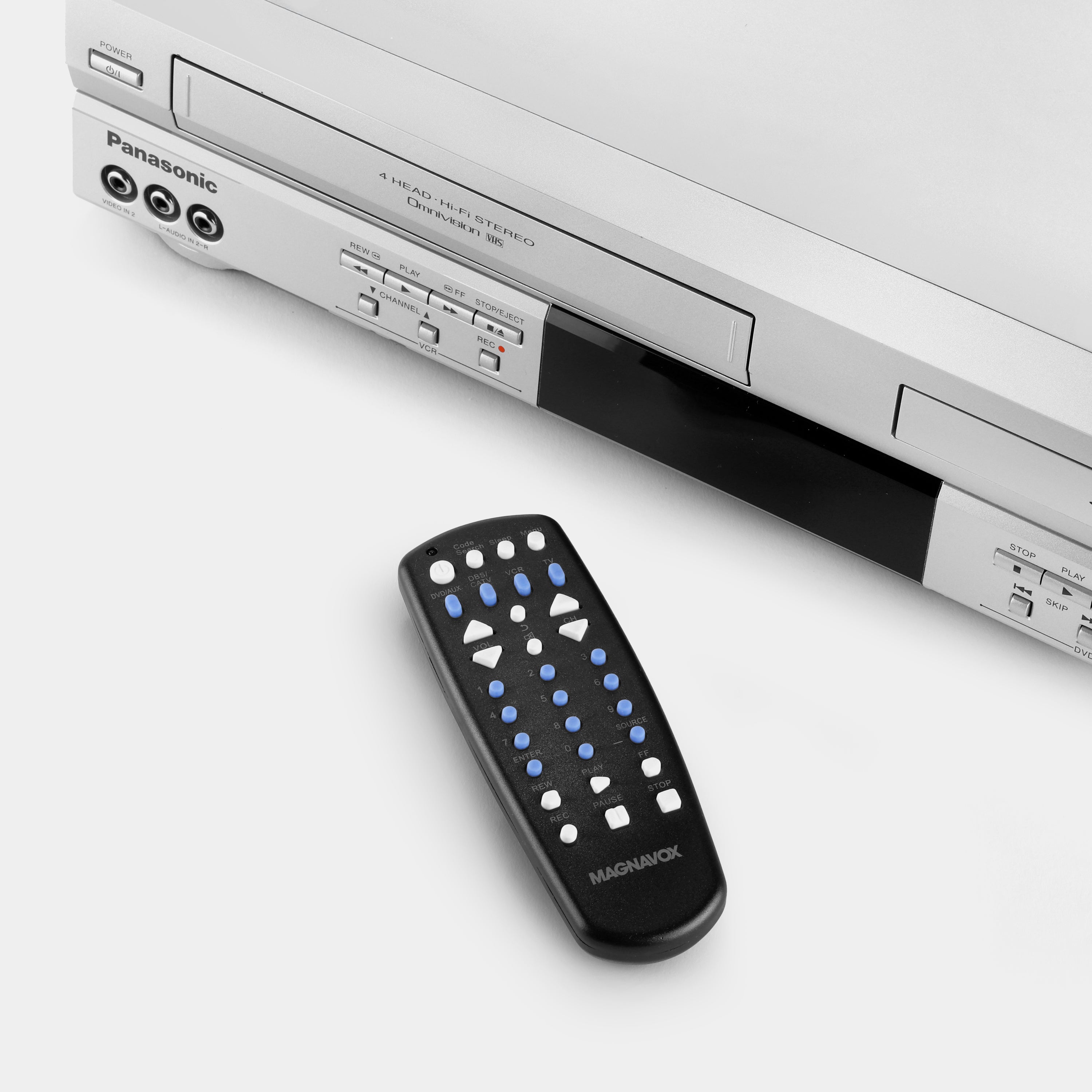 Panasonic PV-D4733S VCR VHS and DVD Player