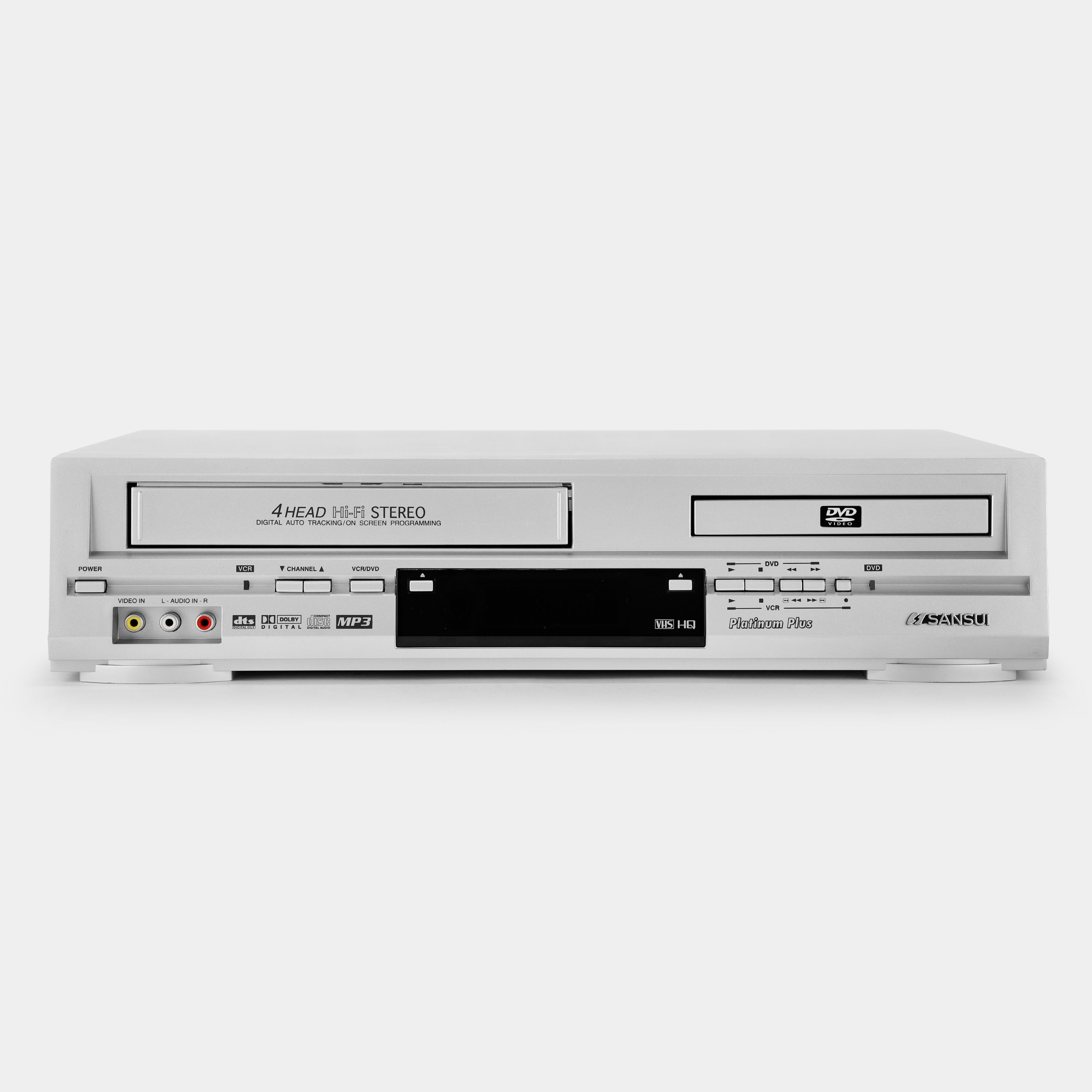 Sansui VRDVD4000A VCR VHS and DVD Player