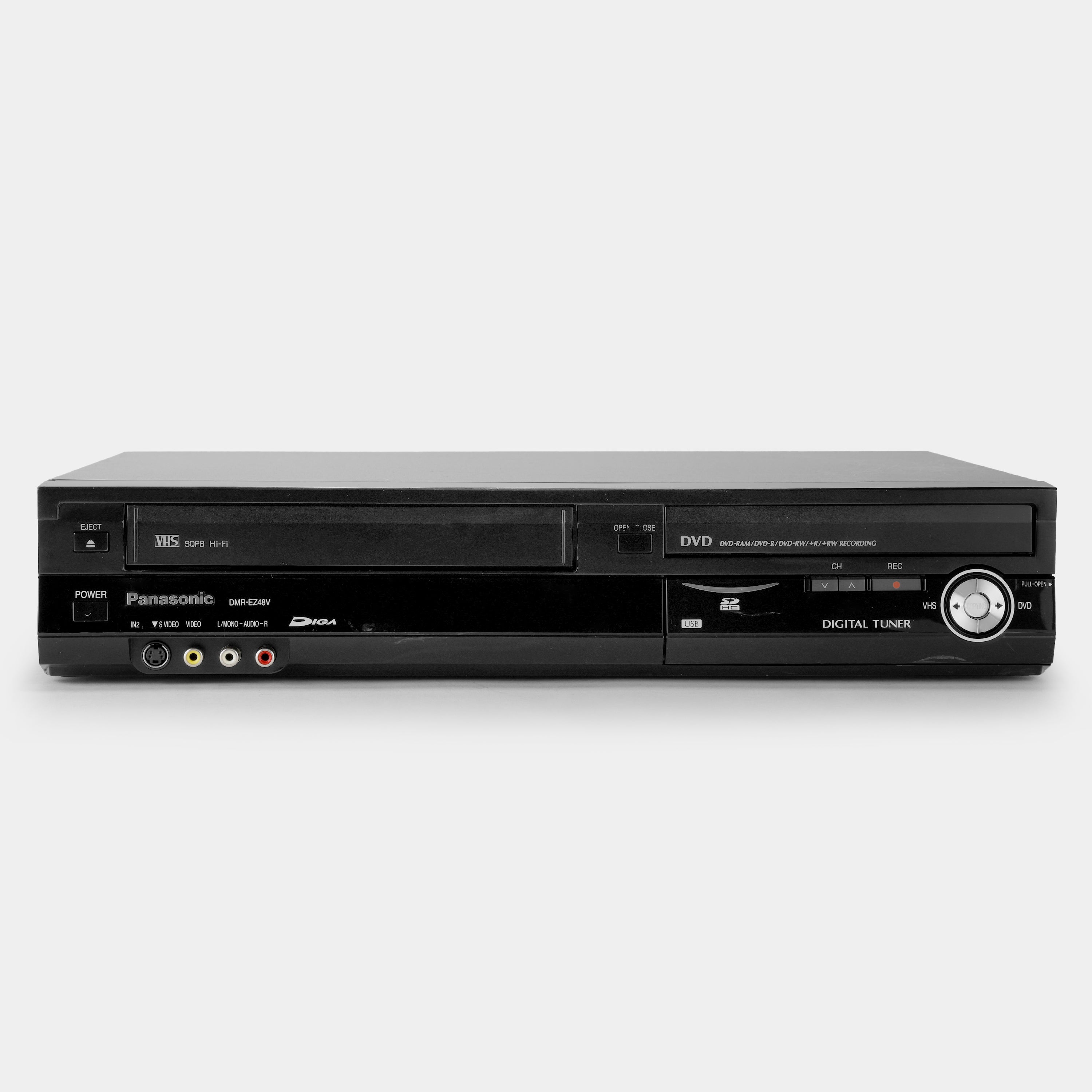 Panasonic DMR-EZ48V VCR VHS Player and DVD Recorder
