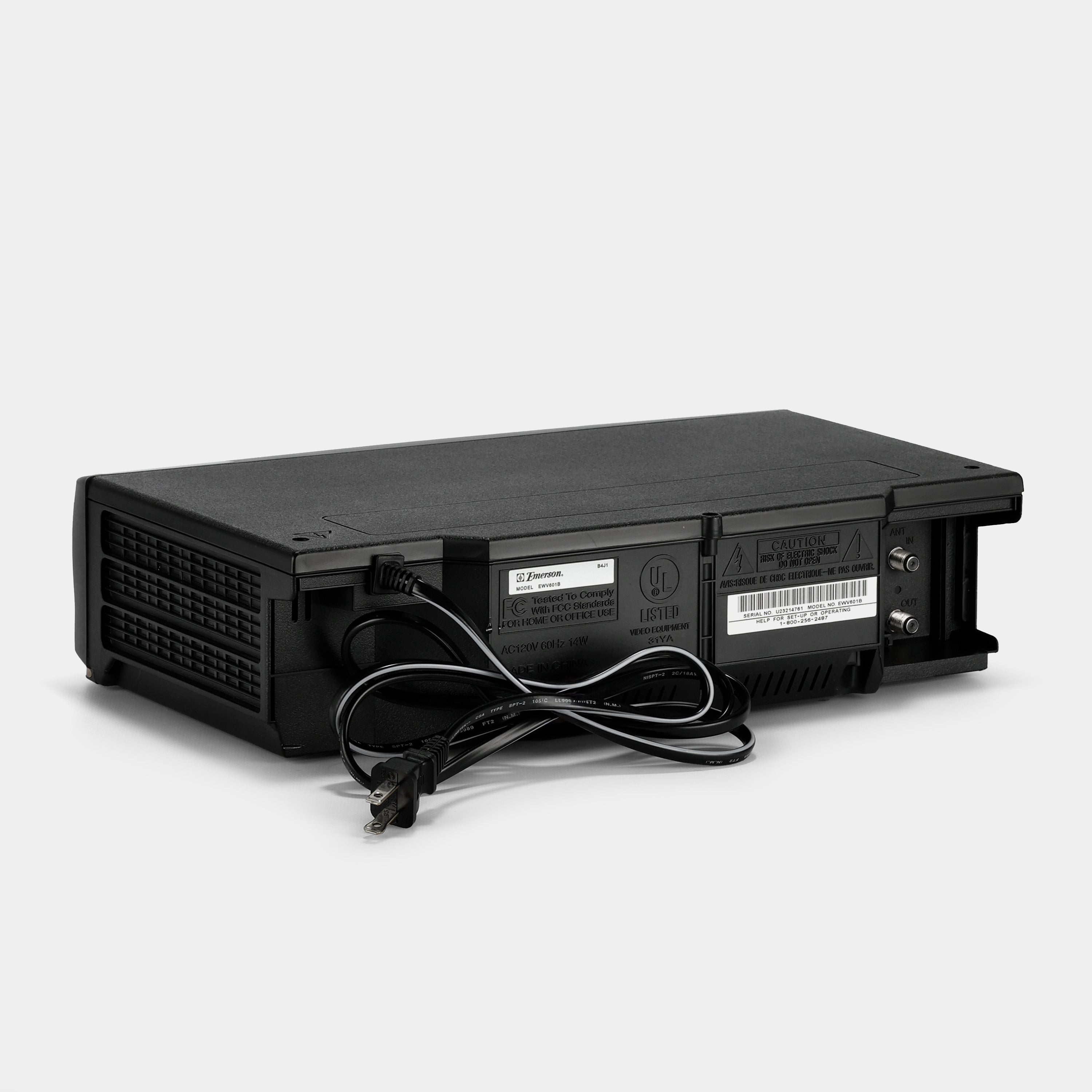 Emerson EWV601B VCR VHS Player
