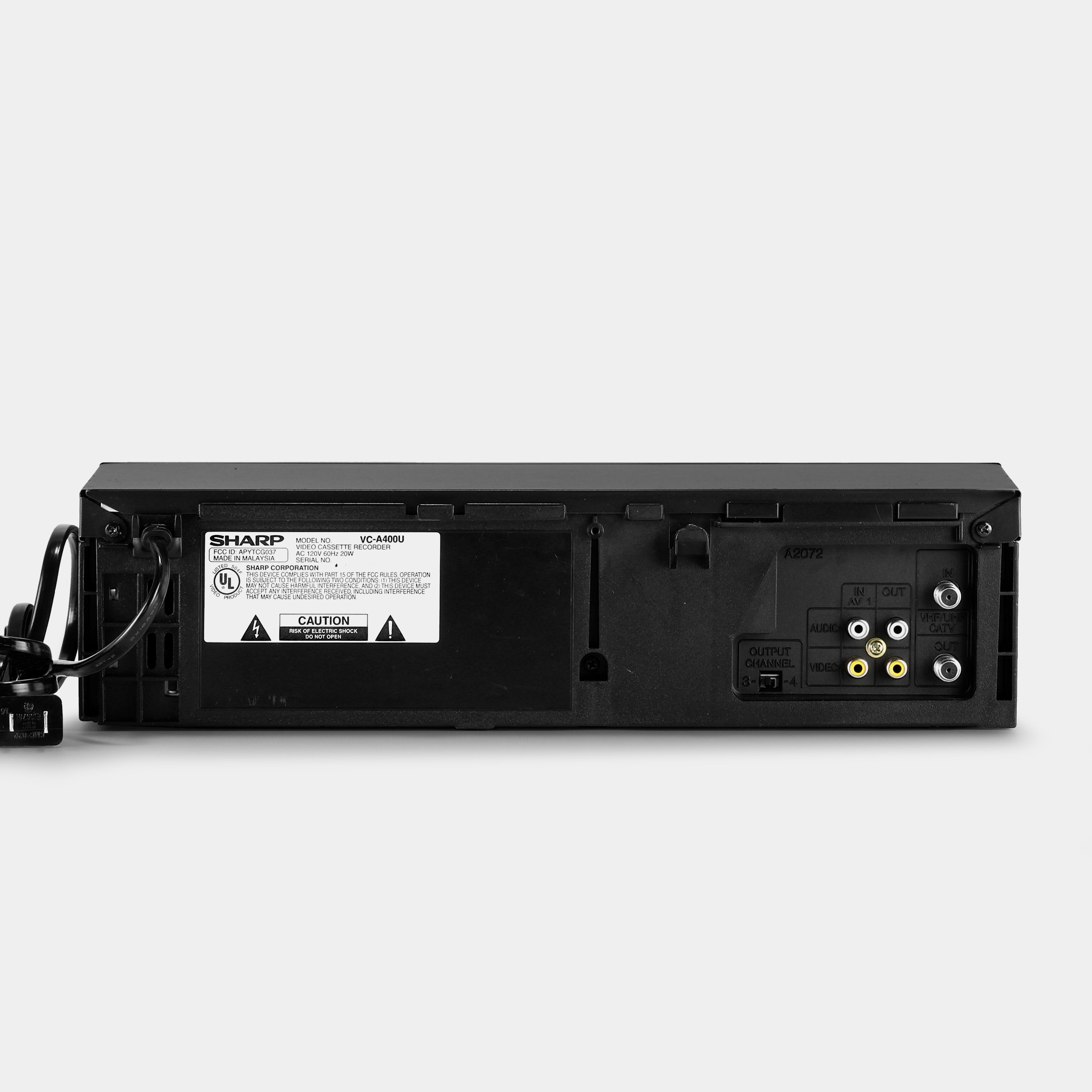 Sharp VC-A400U VCR VHS Player
