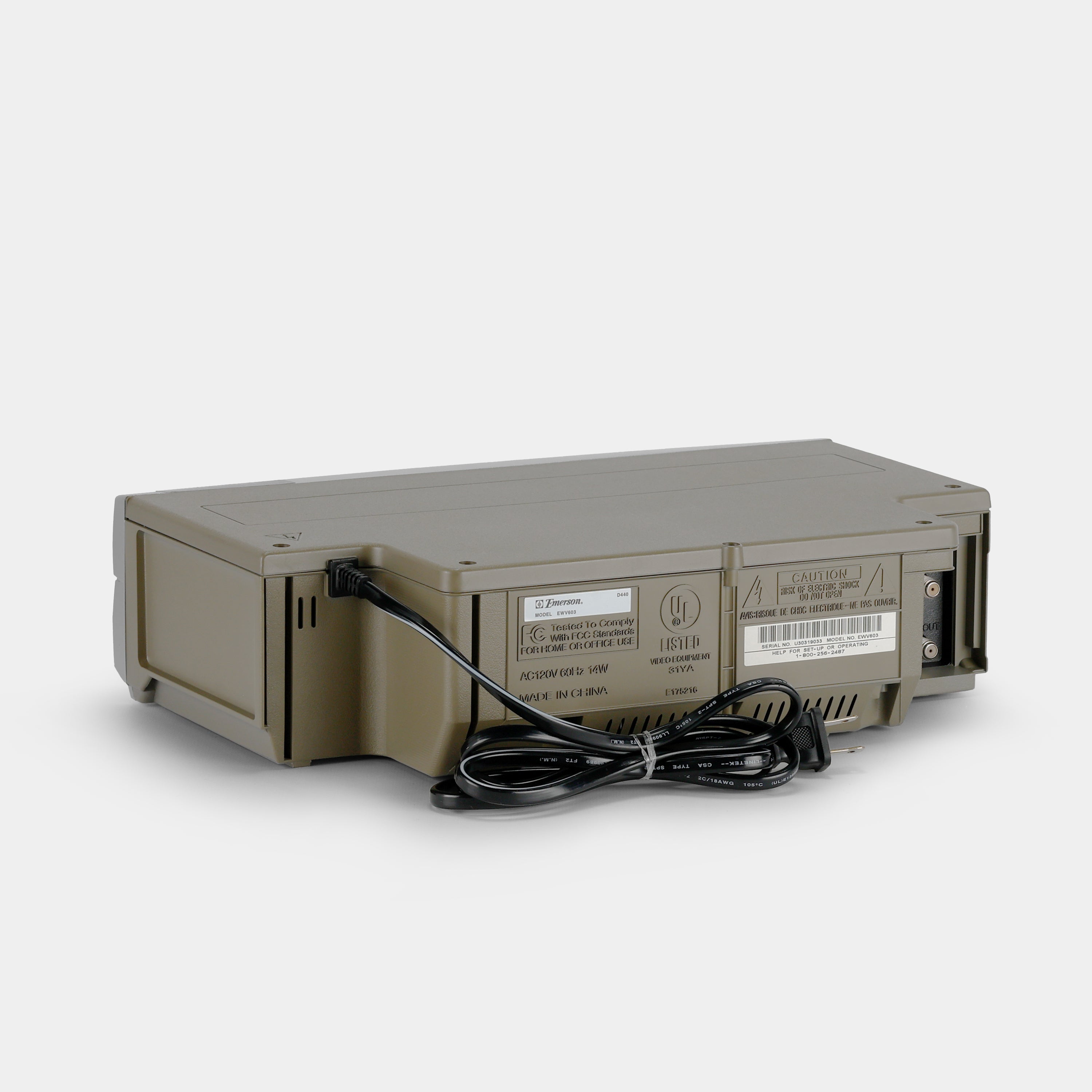 Emerson EWV603 VCR VHS Player