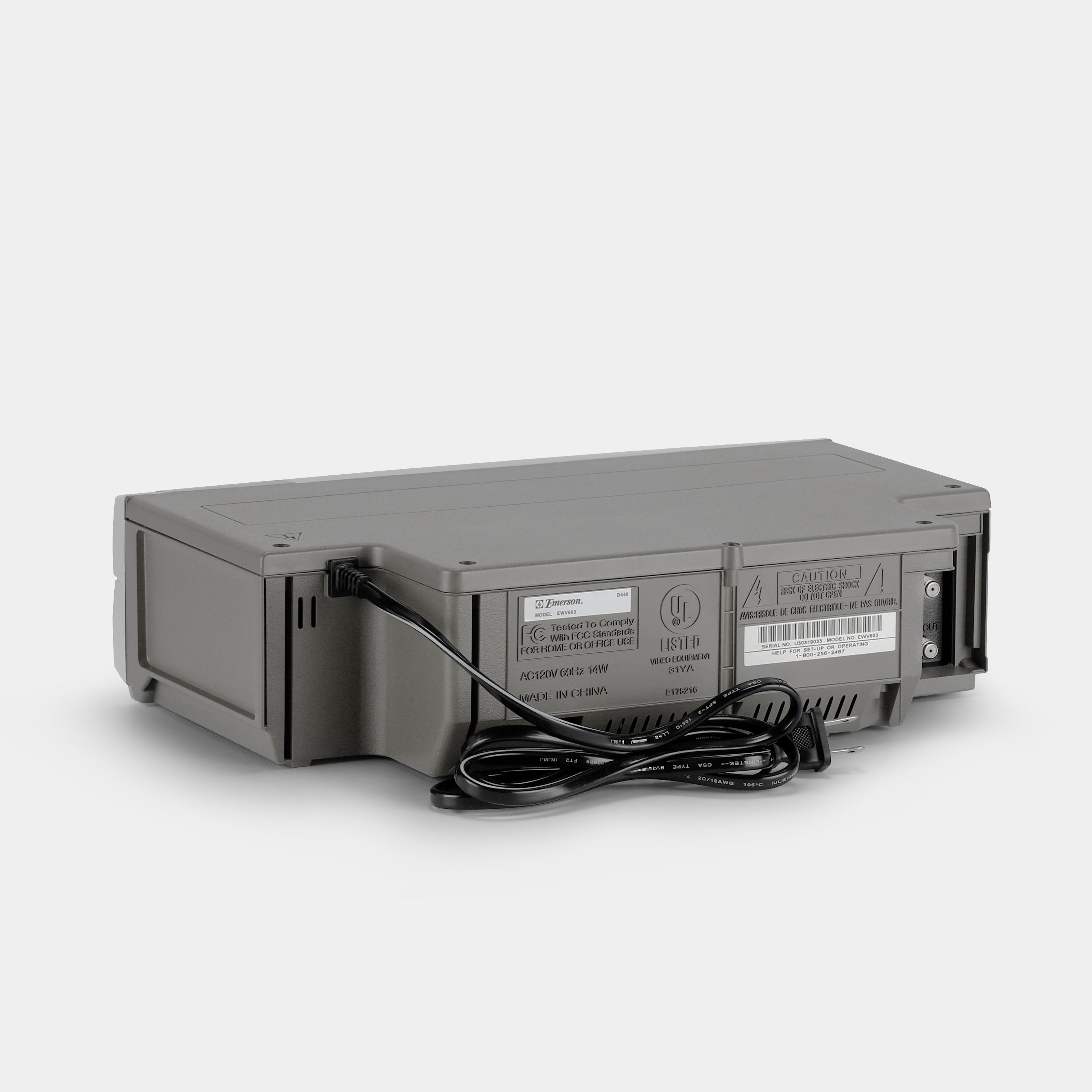 Emerson EWV603 VCR VHS Player