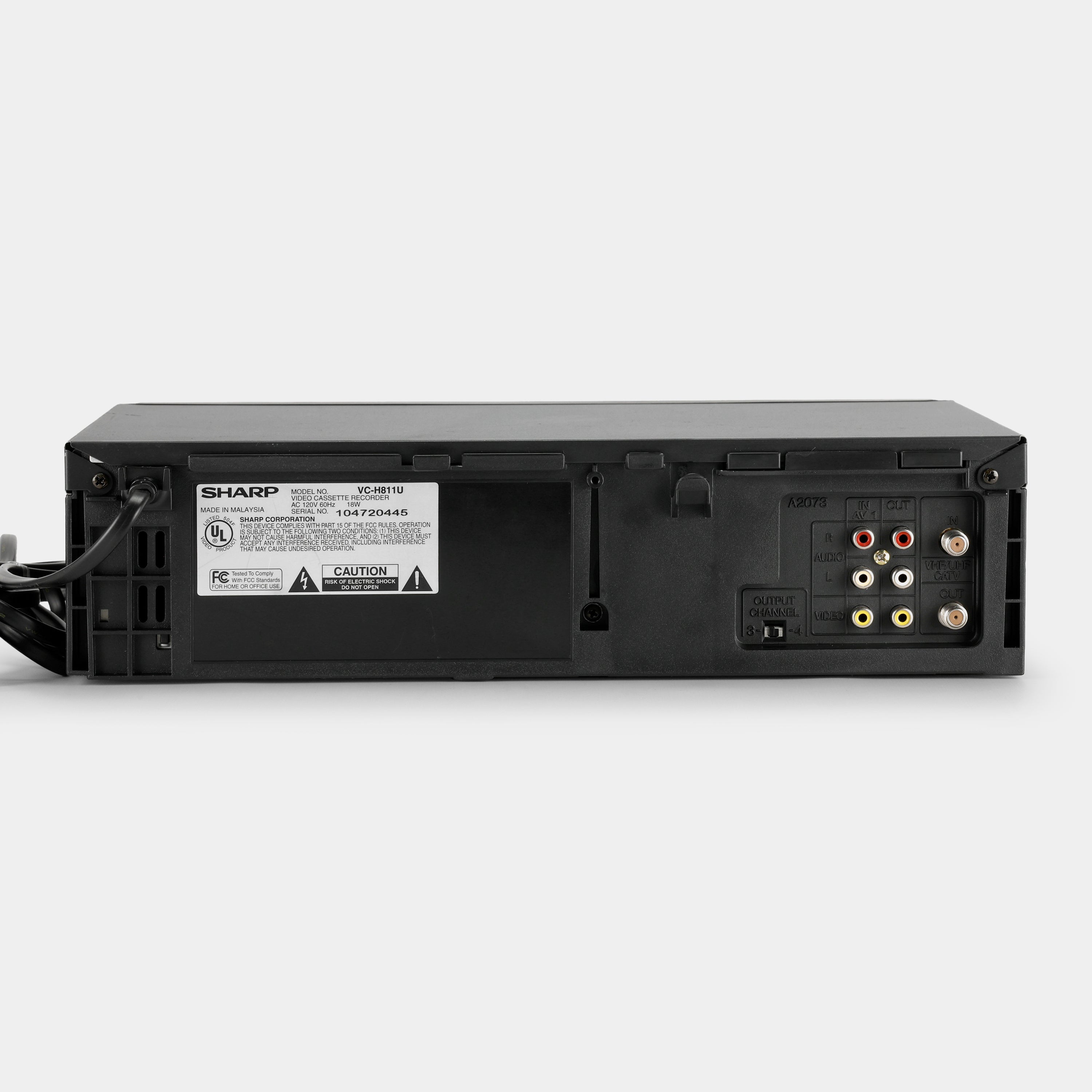Sharp VC-H811 VCR VHS Player