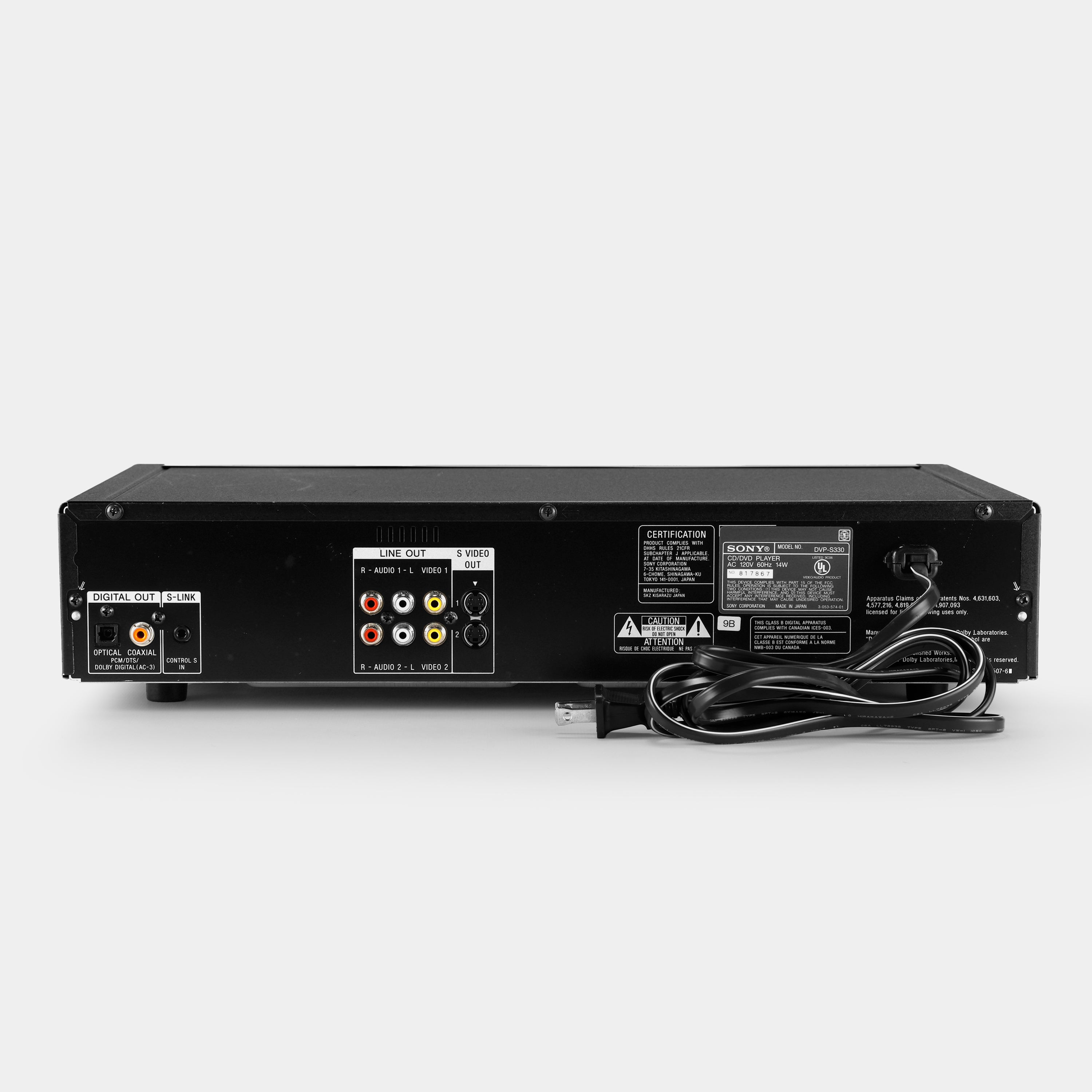 Sony DVP-S330 DVD Player