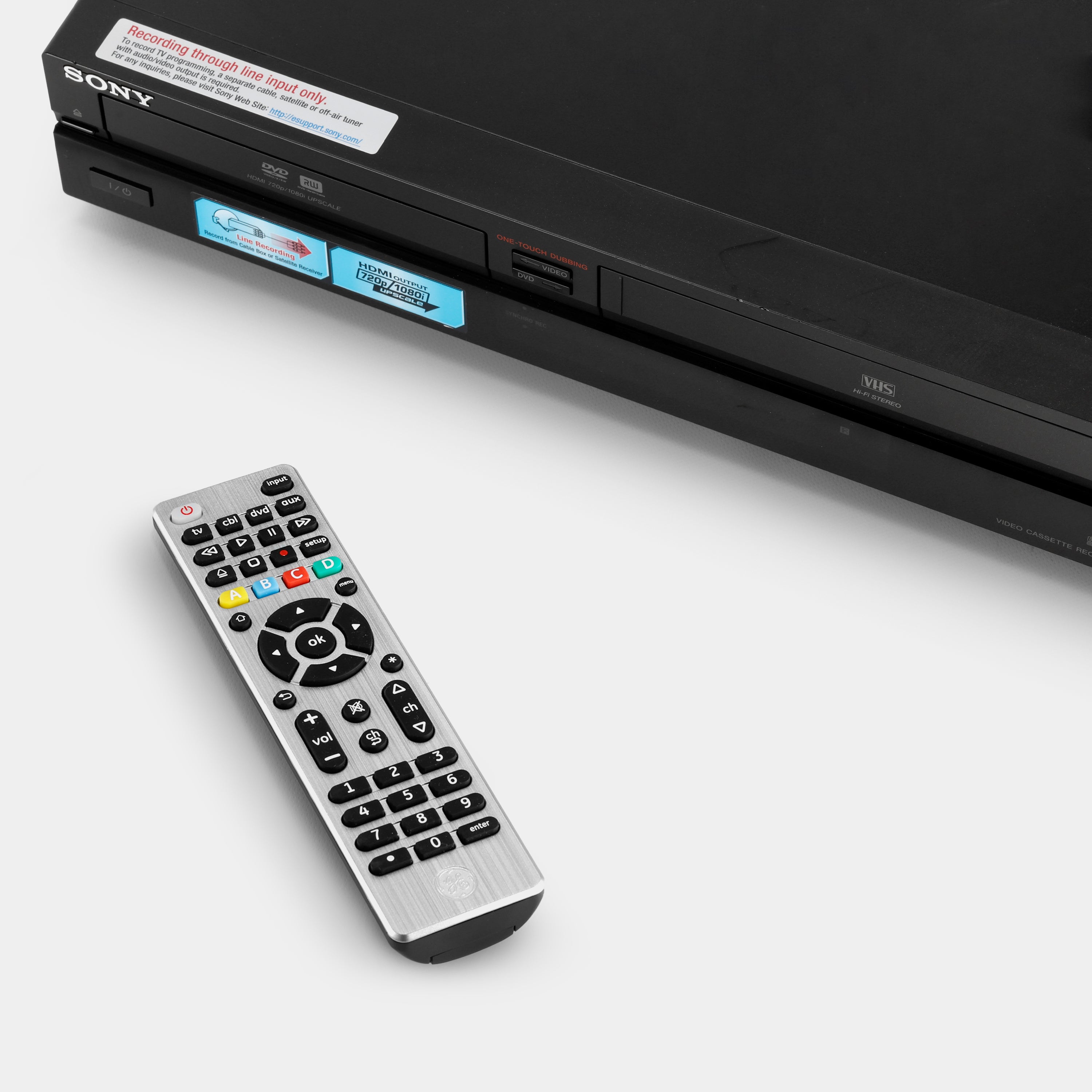 Sony RDR-VX555 VCR VHS and DVD Player