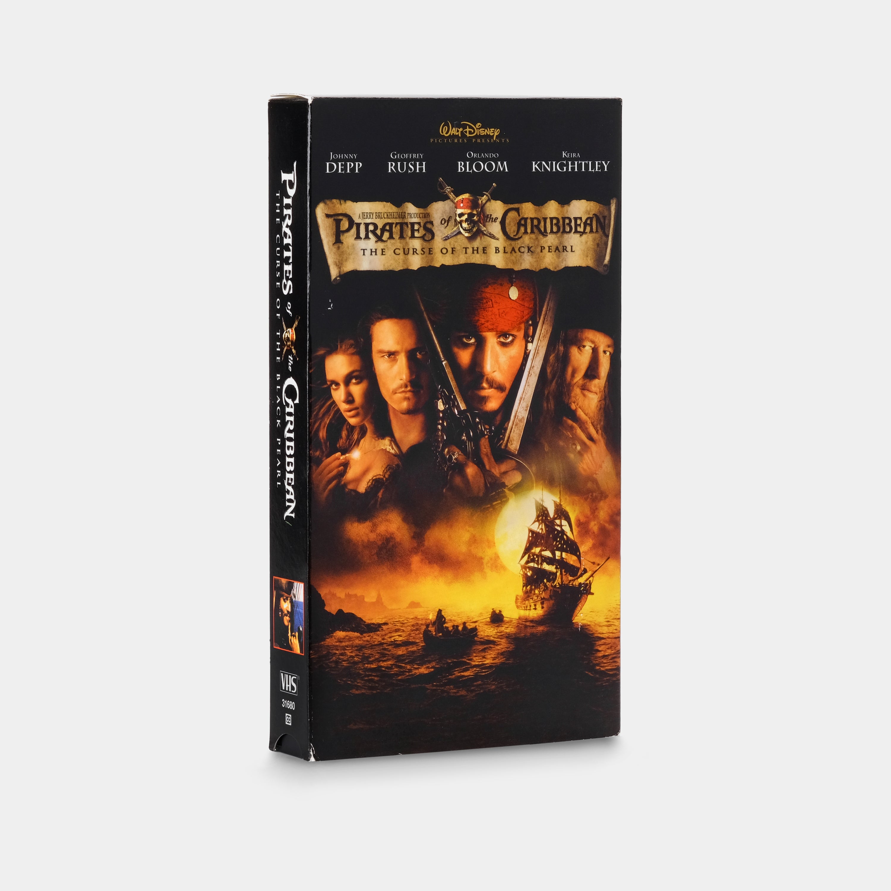 Pirates of the Caribbean: The Curse of the Black Pearl VHS Tape