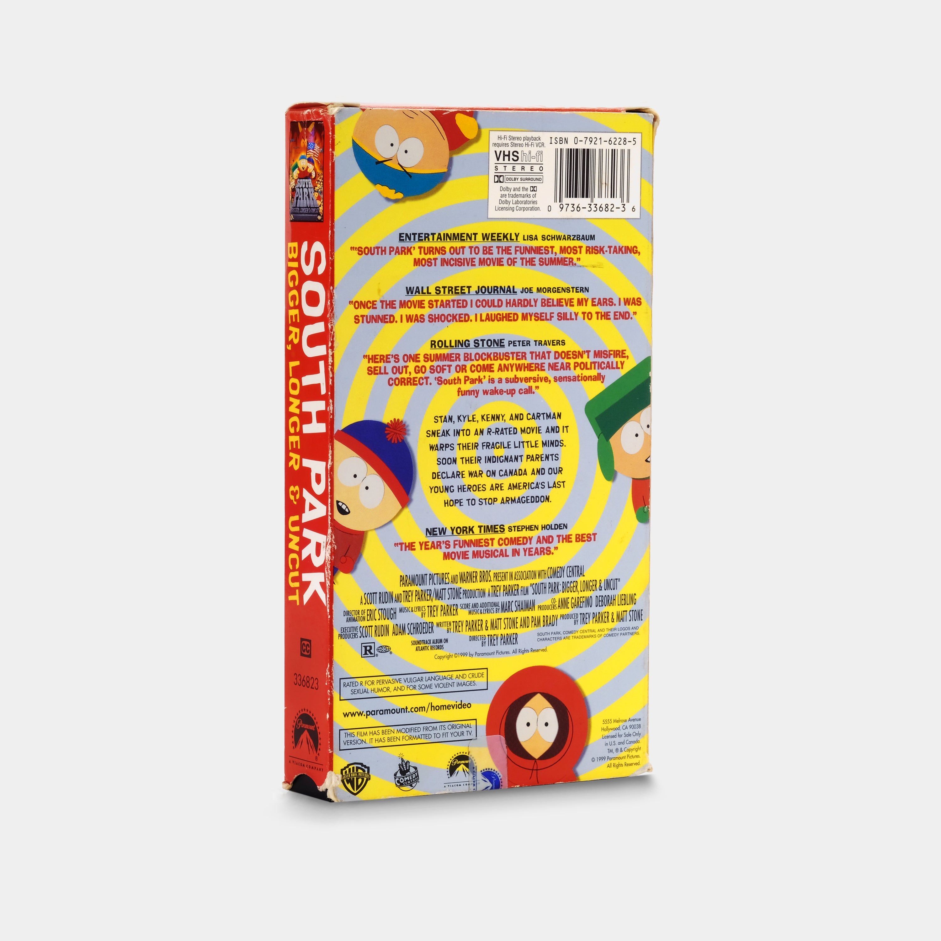 South Park: Bigger, Longer & Uncut VHS Tape
