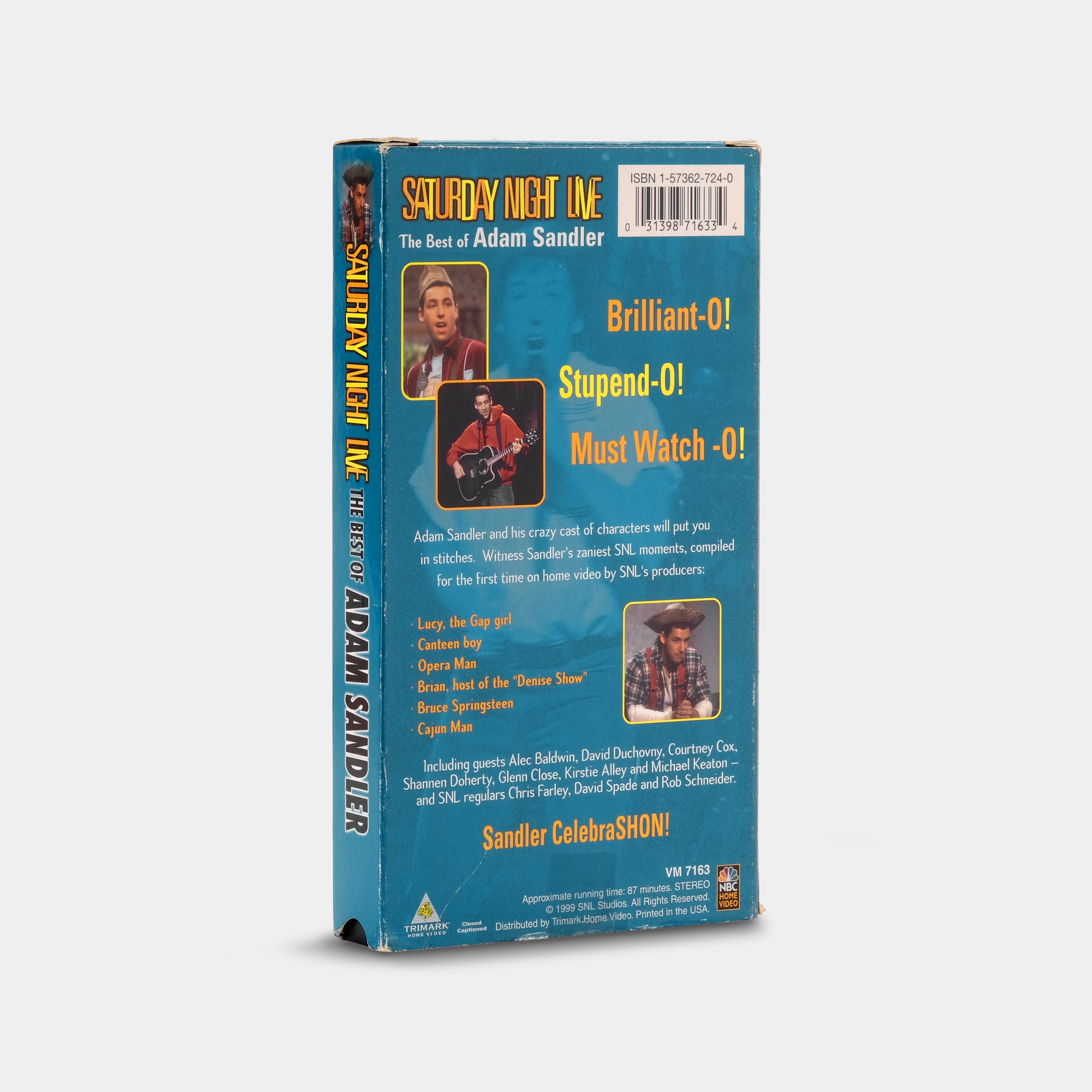 Saturday Night Live: The Best of Adam Sandler VHS Tape