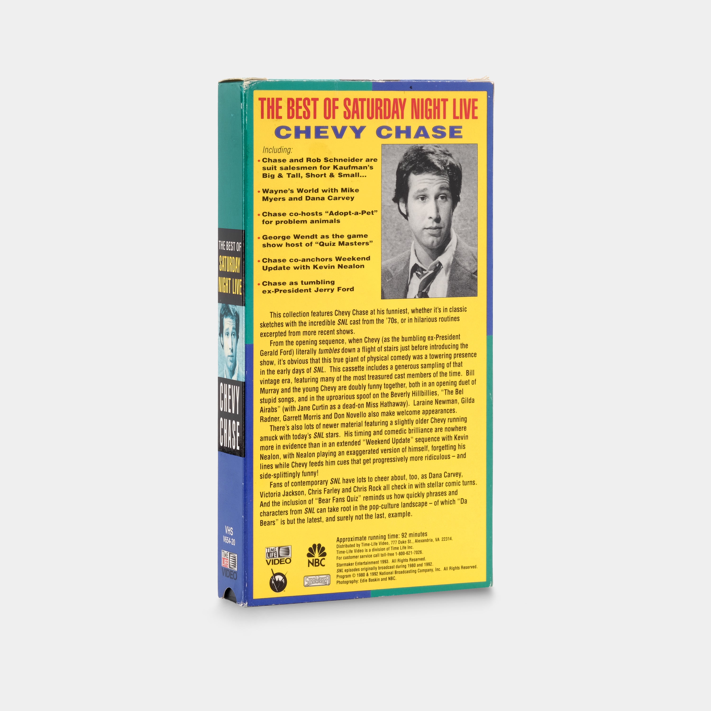 Saturday Night Live: The Best of Chevy Chase VHS Tape