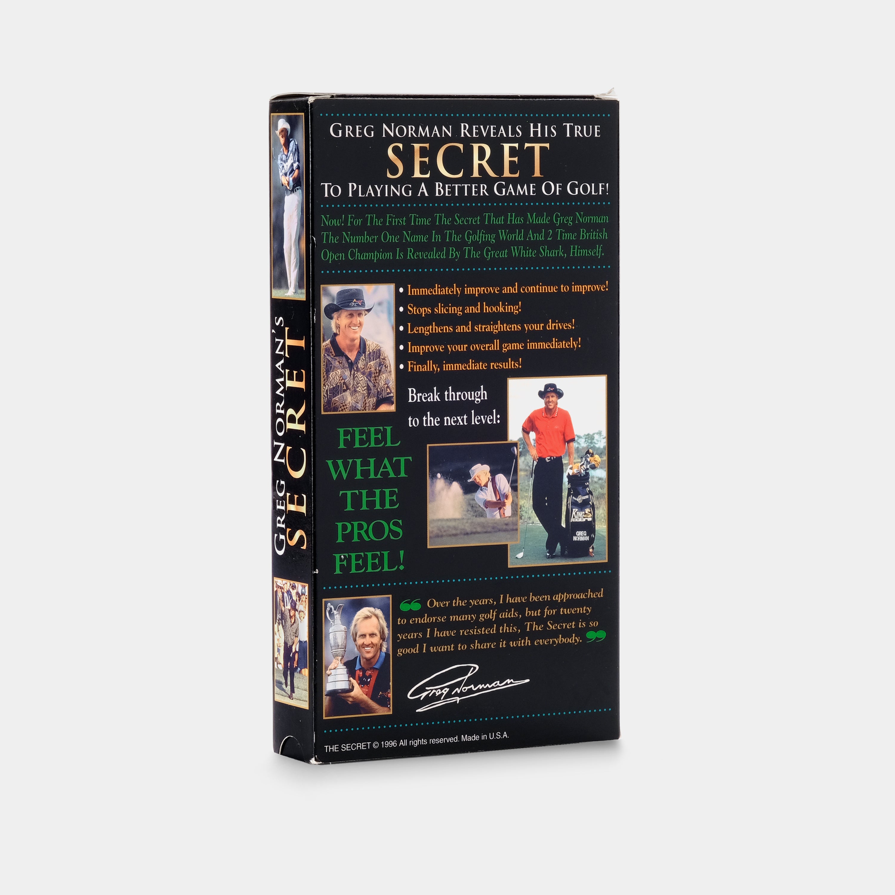 Greg Norman's Secret VHS Tape