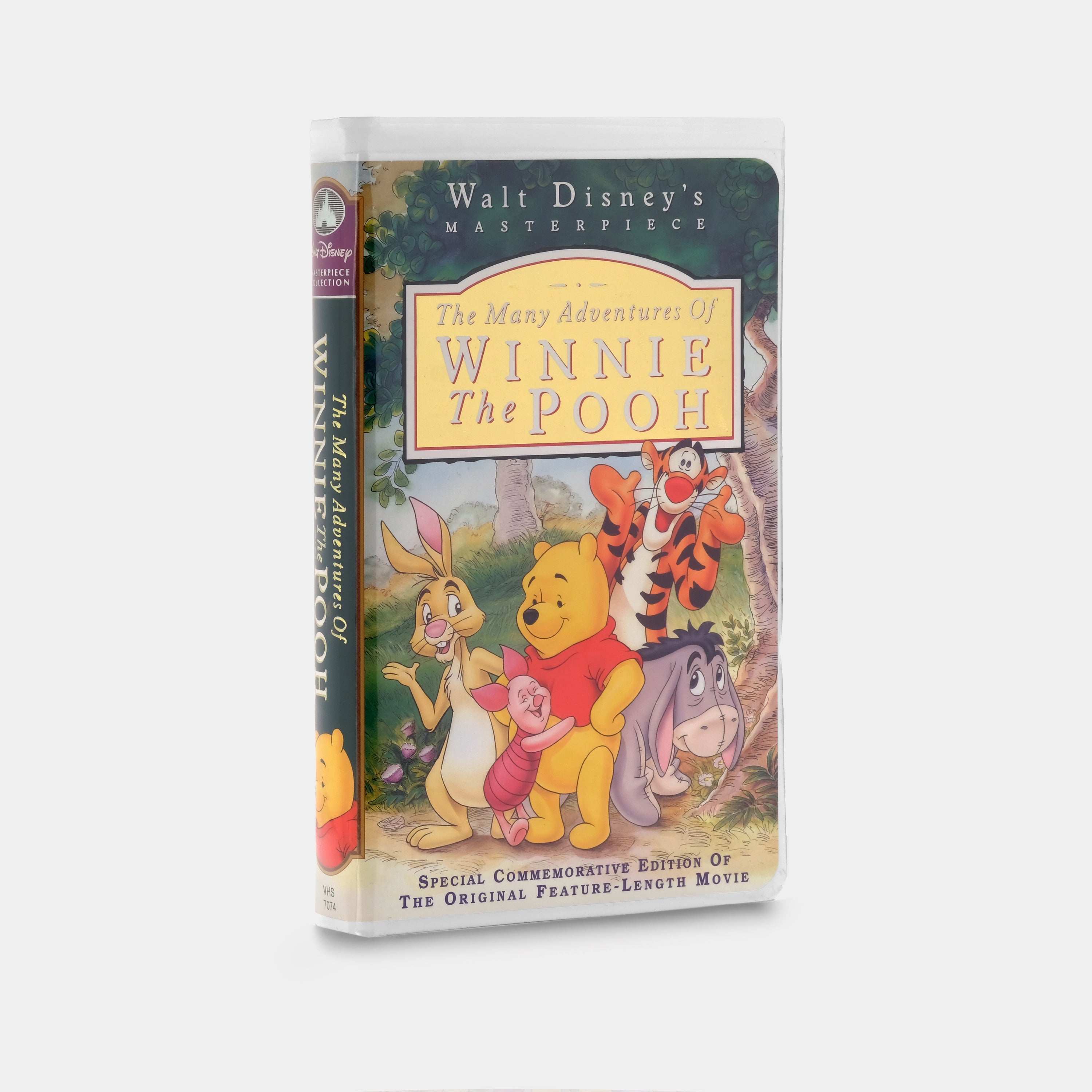Disney's The Many Adventures Of Winnie The Pooh VHS Tape