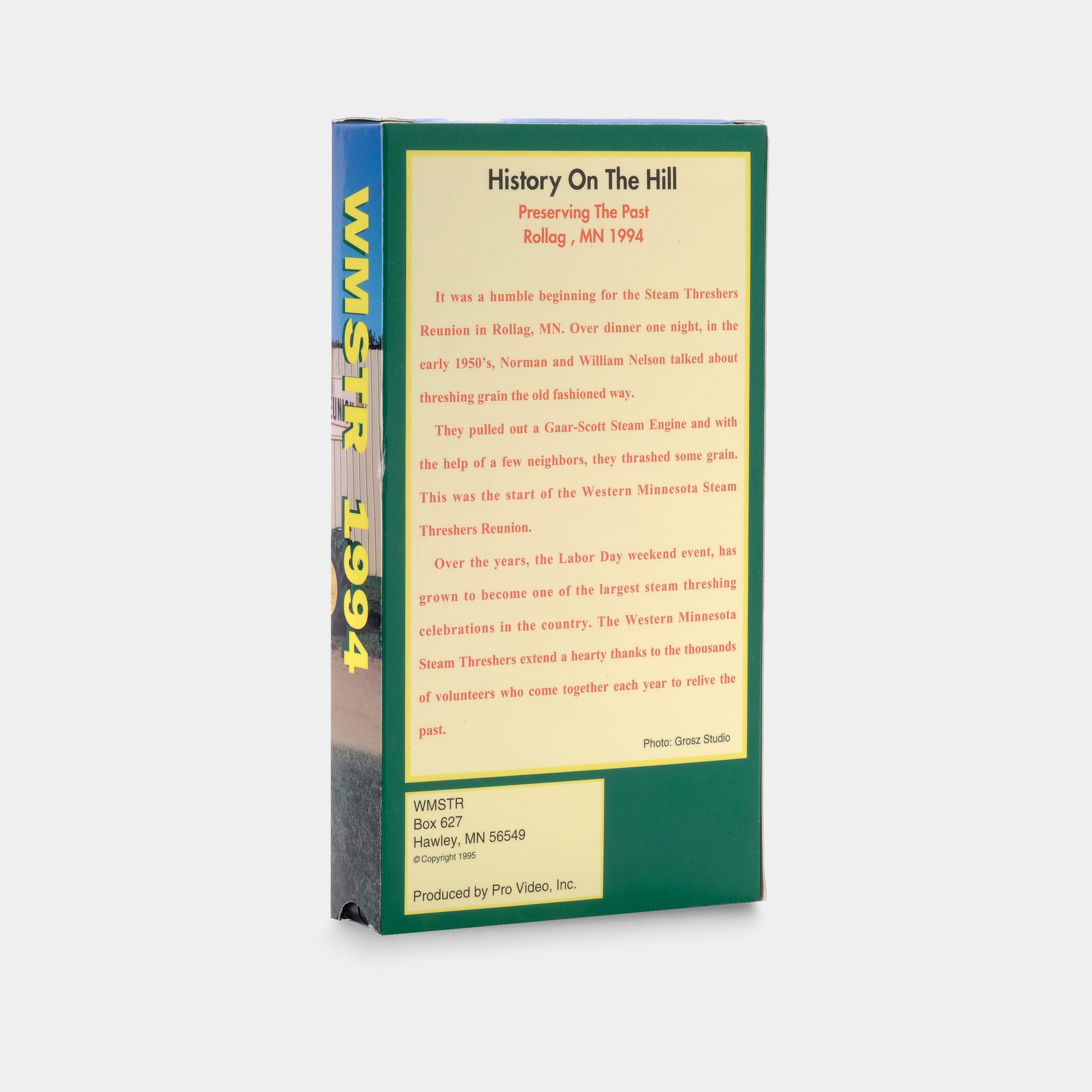 History On The Hill: John Deere Expo VHS Tape