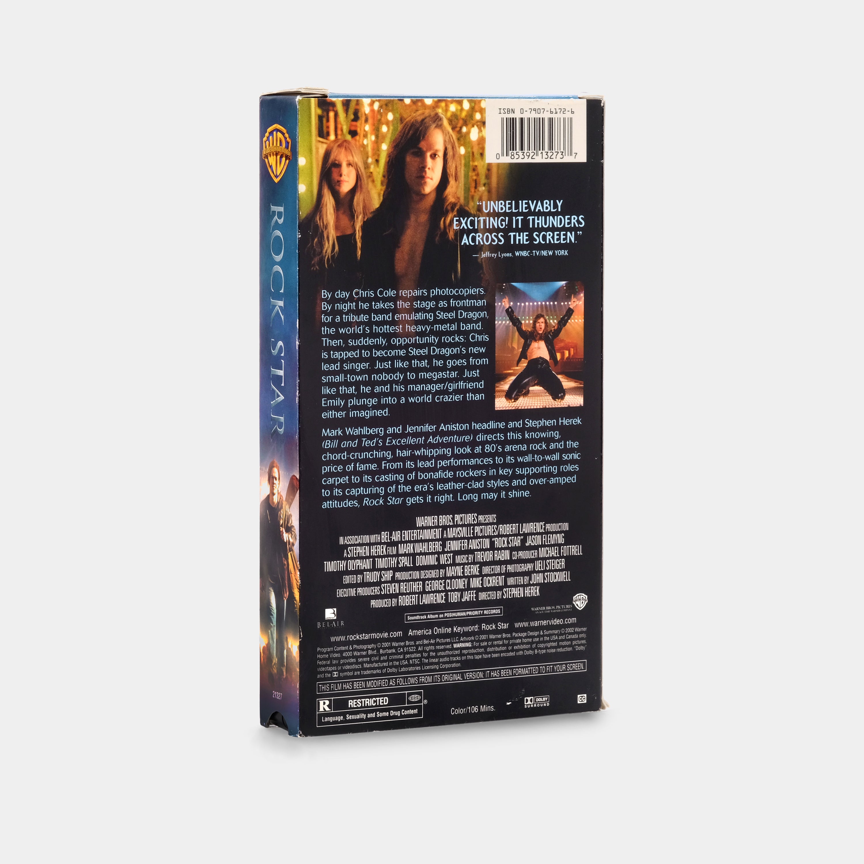 Rock Star VHS Tape