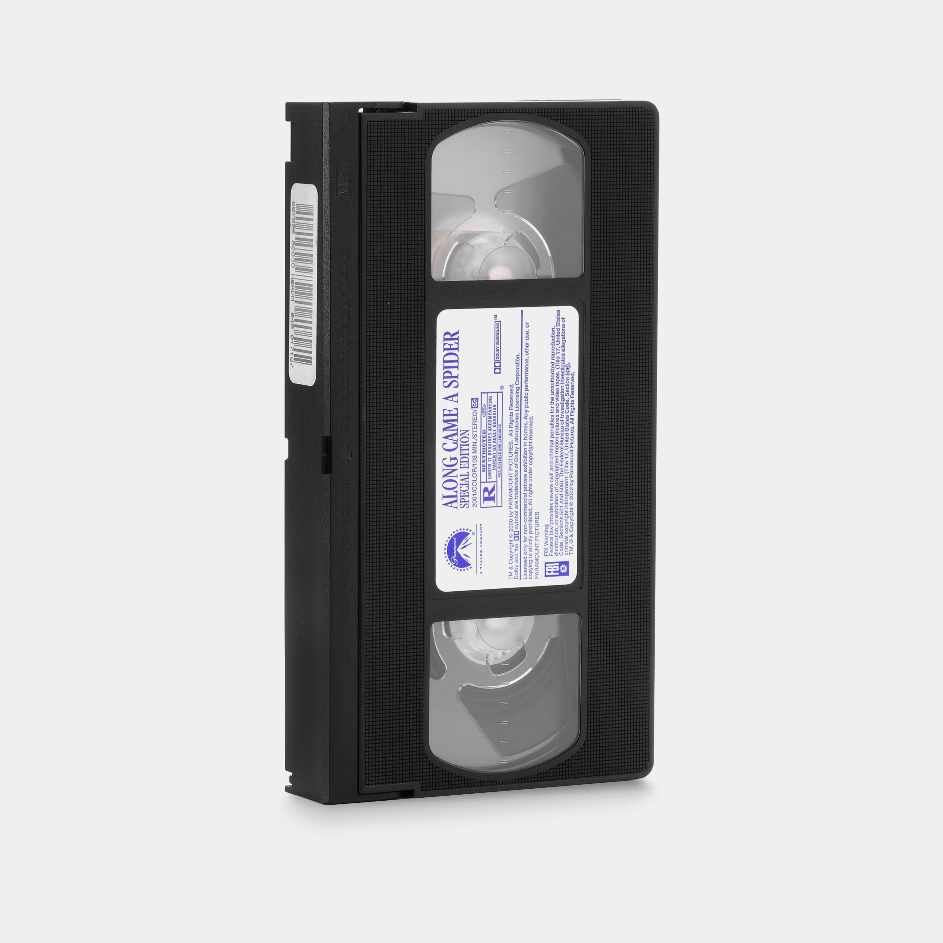 Along Came a Spider VHS Tape