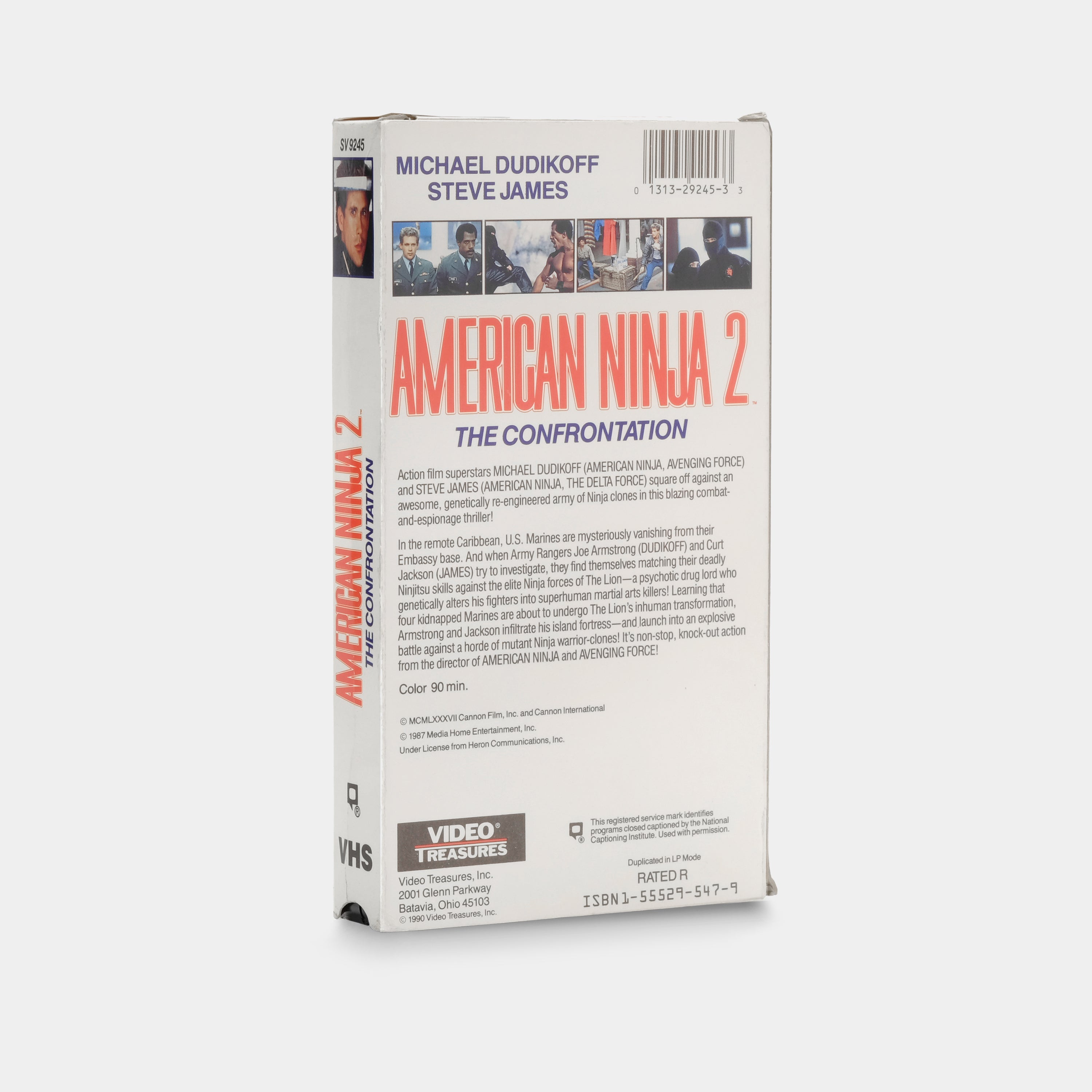 American Ninja 2: The Confrontation VHS Tape