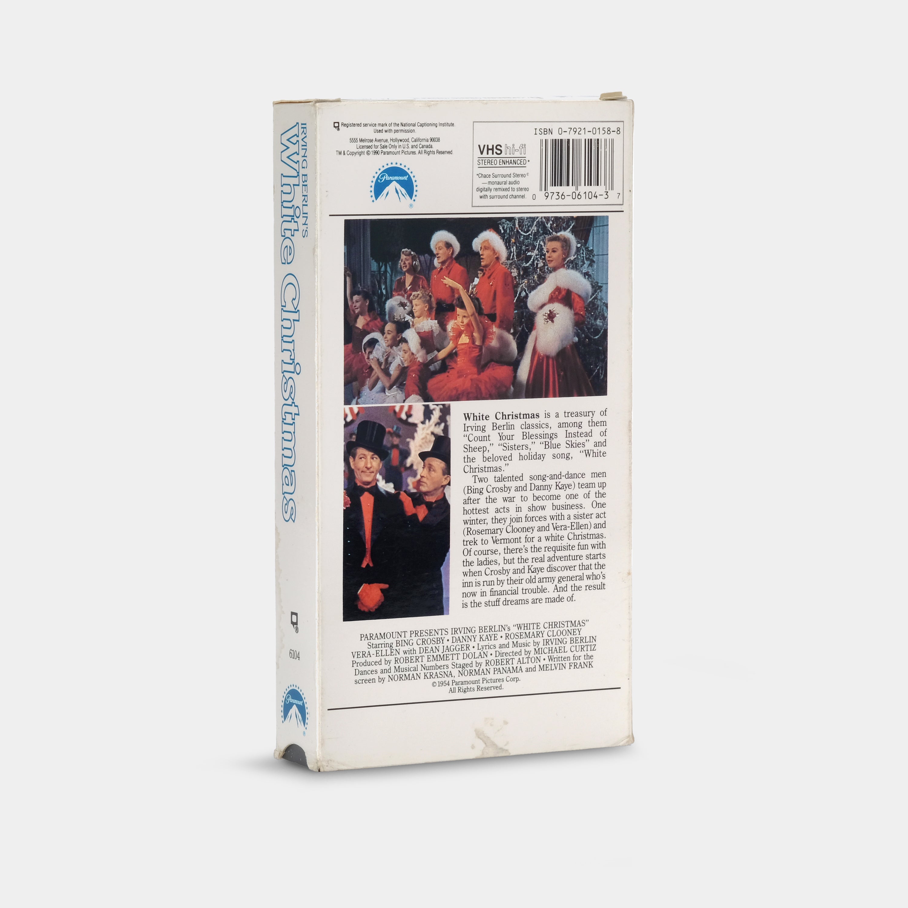 Irving Berlin's White Christmas VHS Tape