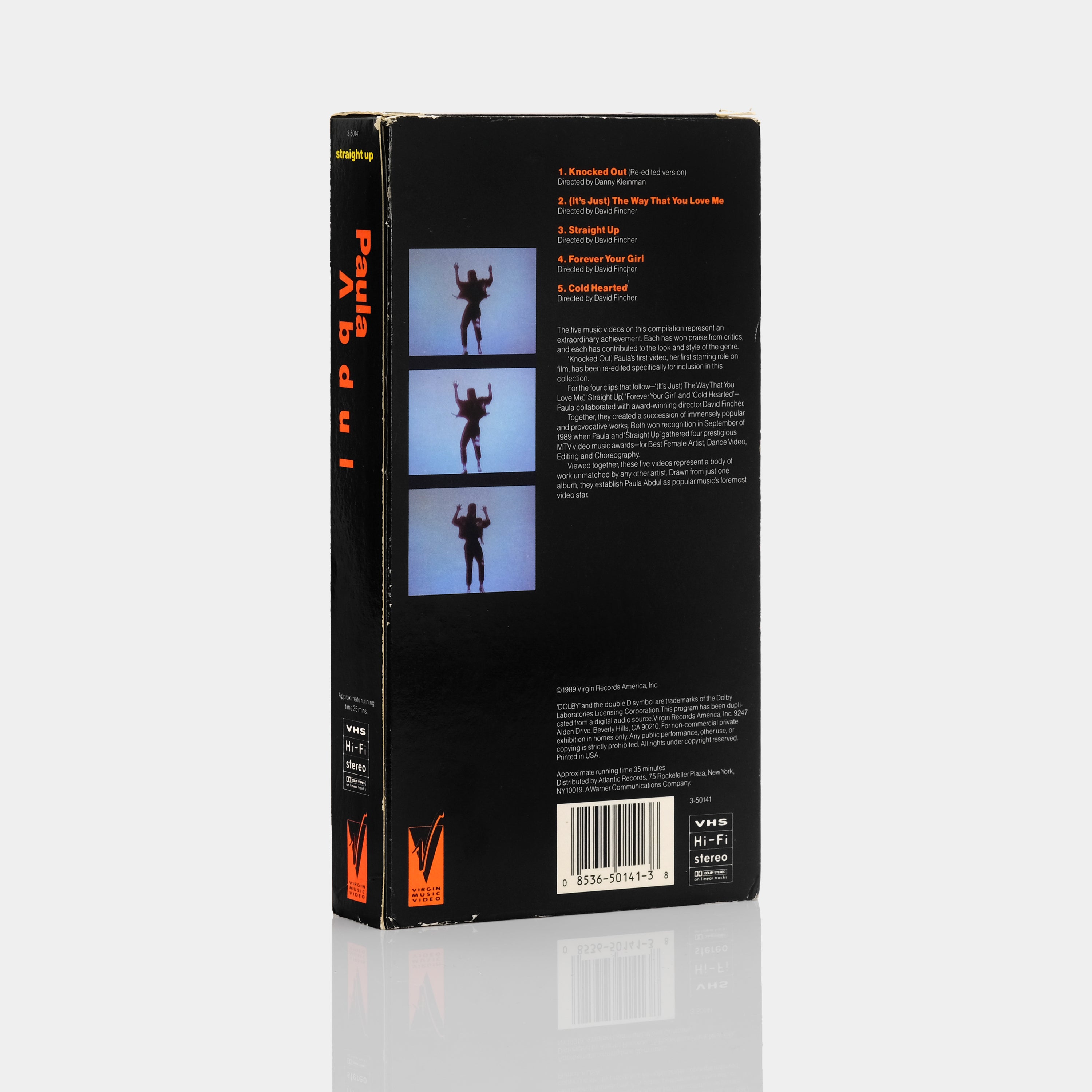 Paula Abdul: Straight Up VHS Tape