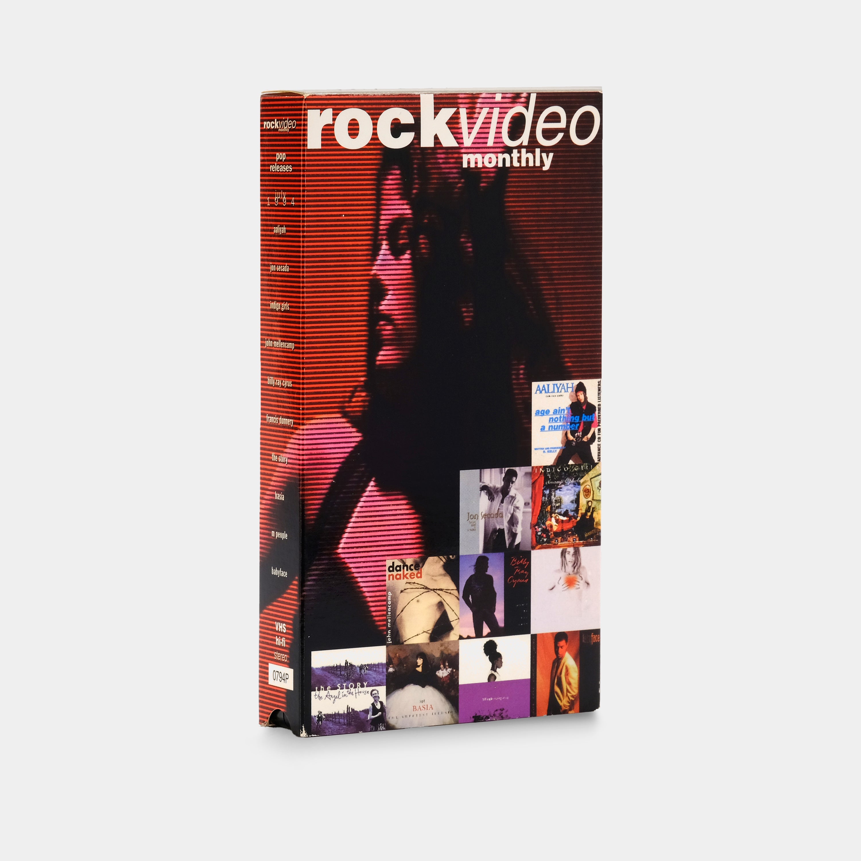 RockVideo Monthly - Pop Releases July 1994 VHS Tape
