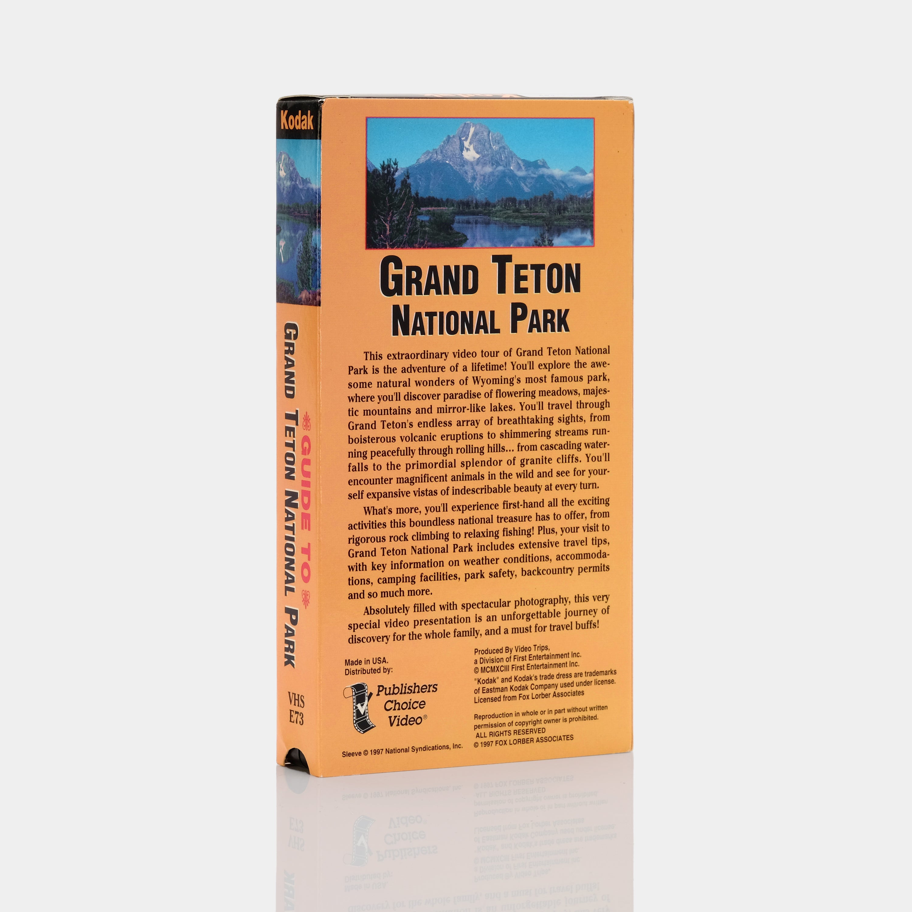Kodak: Guide To Grand Teton National Park VHS Tape