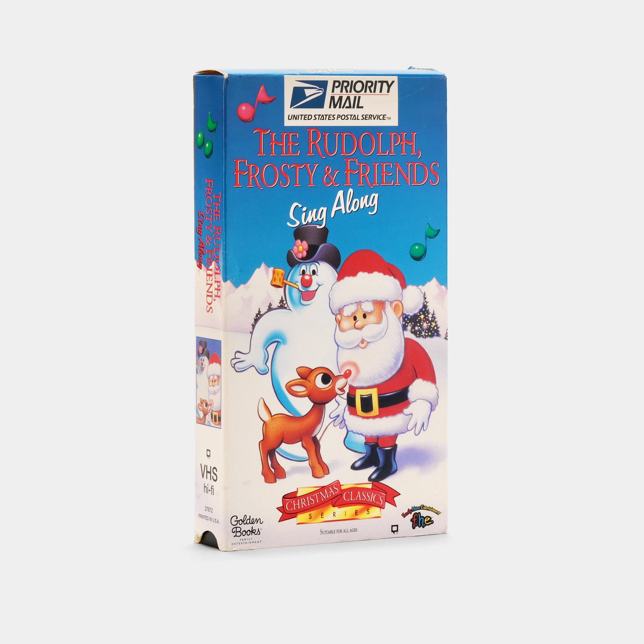 The Rudolph Frosty And Friends Sing Along Vhs Tape 6285