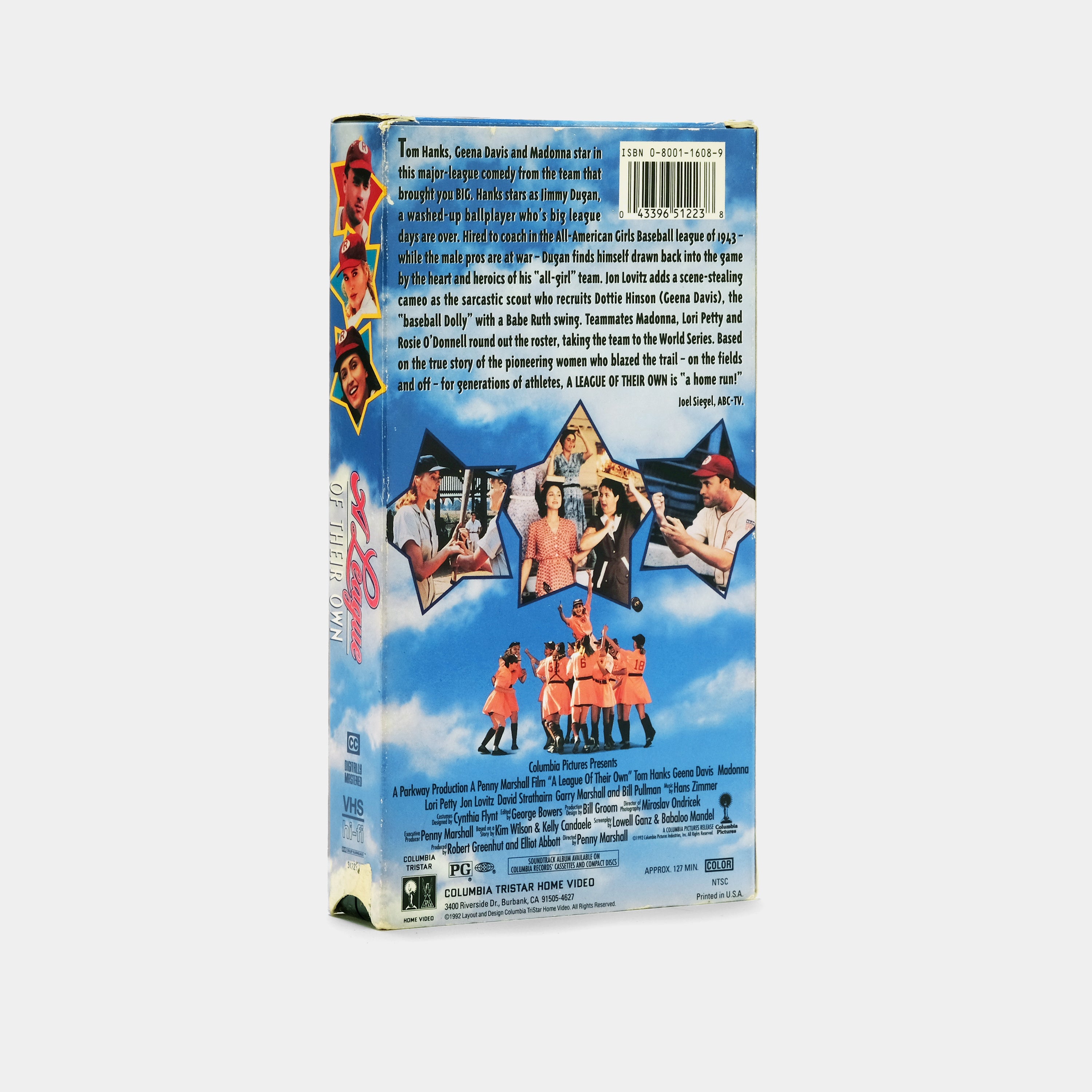 A League of Their Own VHS Tape