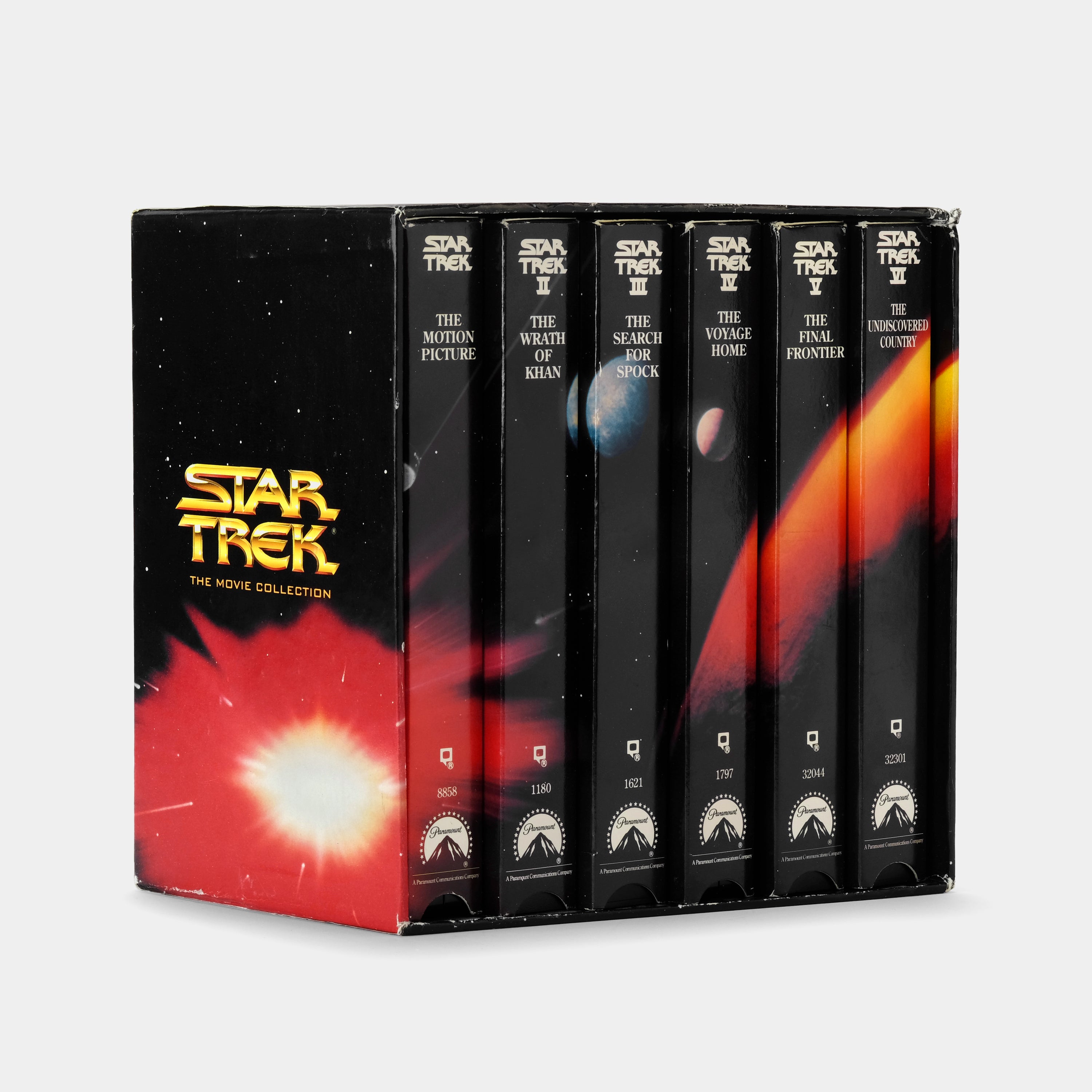 Star Trek: The Movie Collection VHS Tape Set