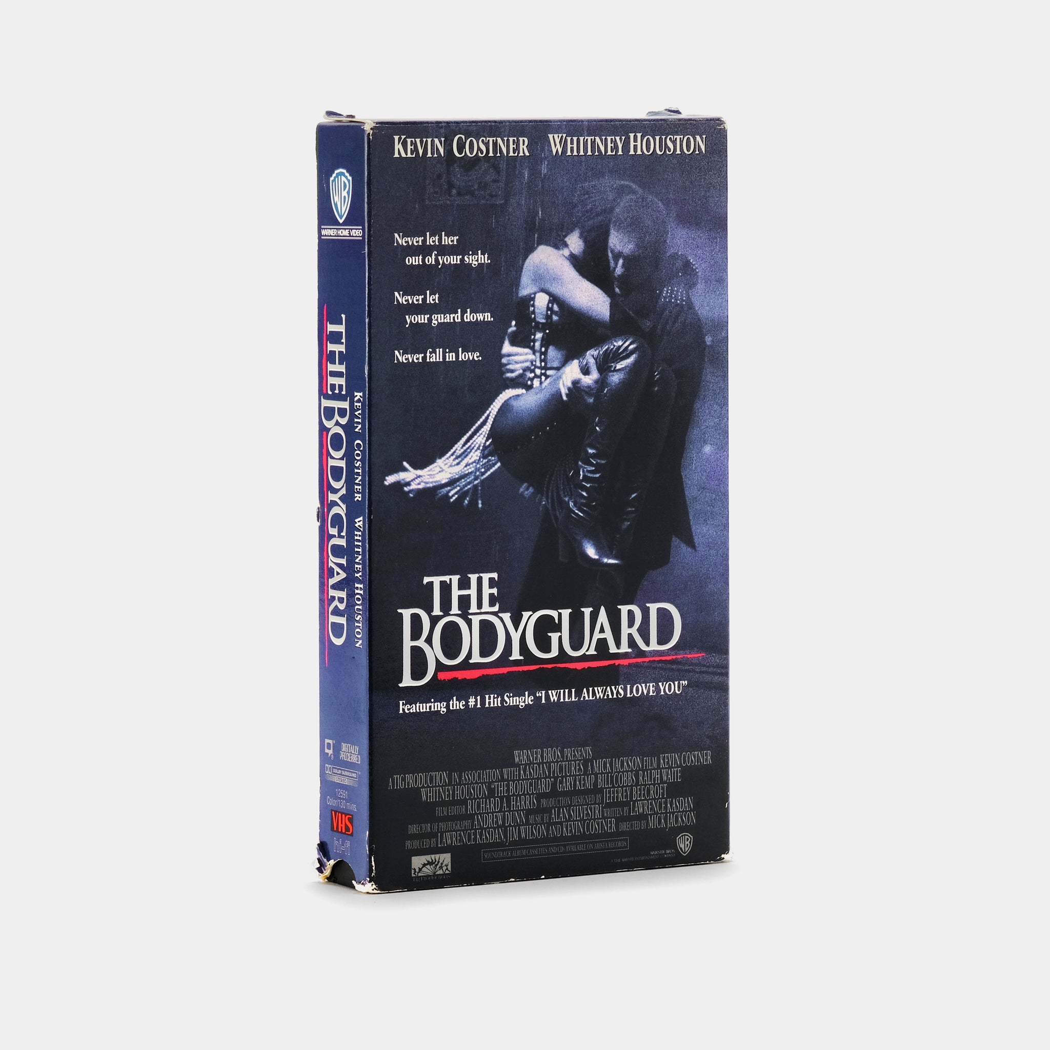 The Bodyguard VHS Tape