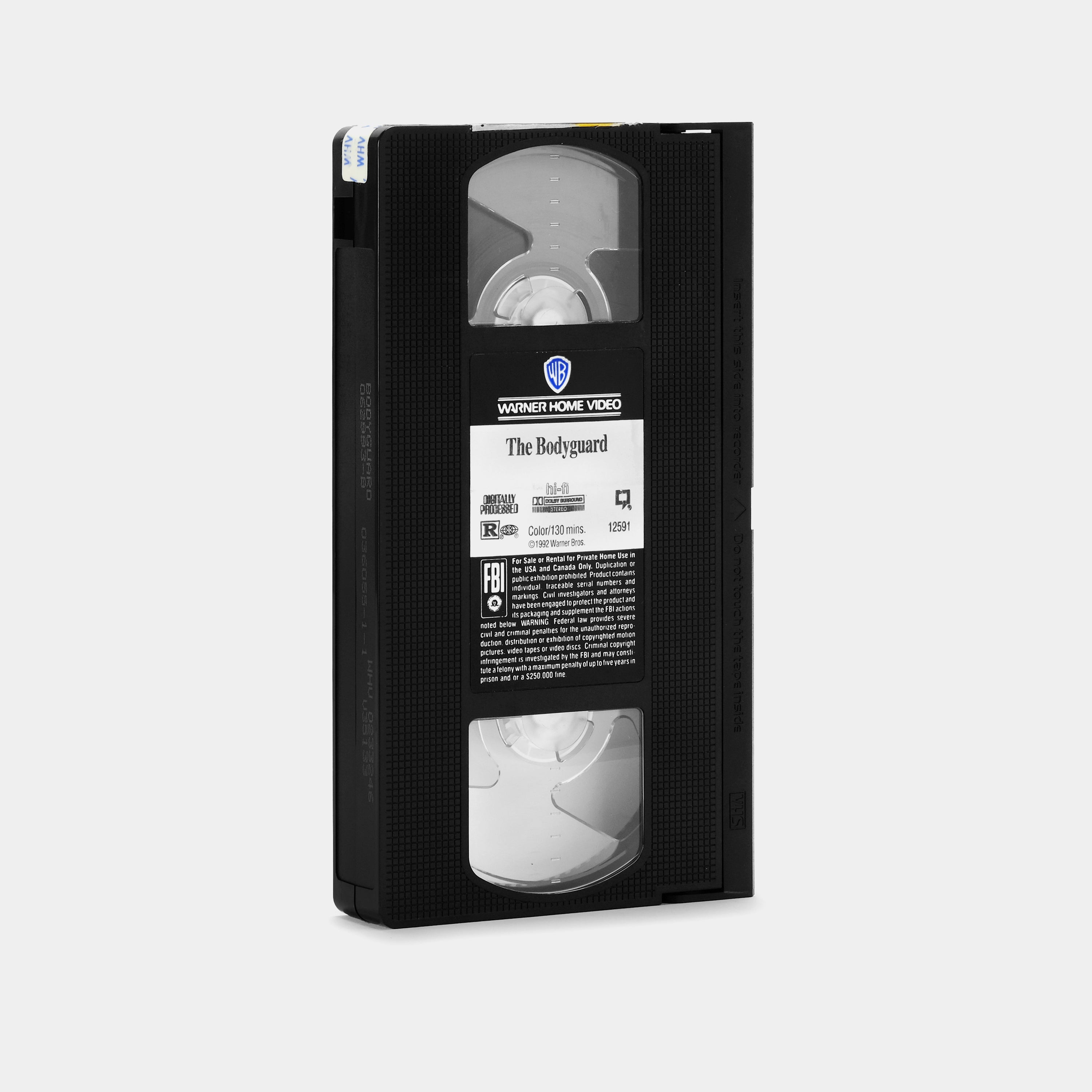 The Bodyguard VHS Tape