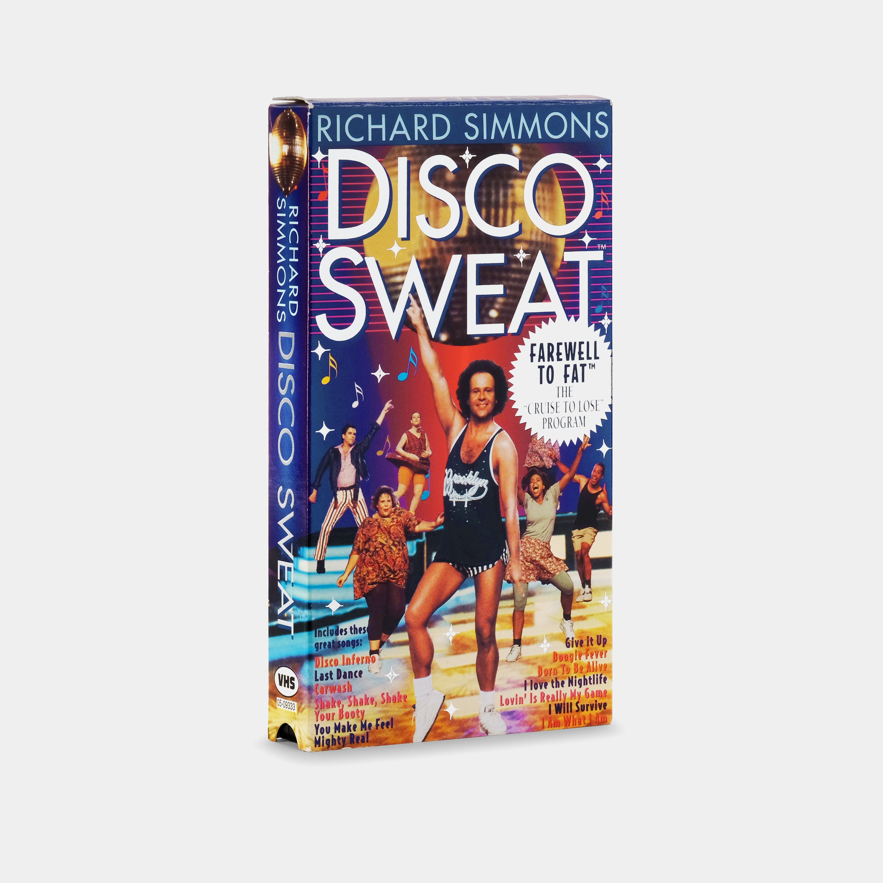 Richard Simmons: Disco Sweat VHS Tape