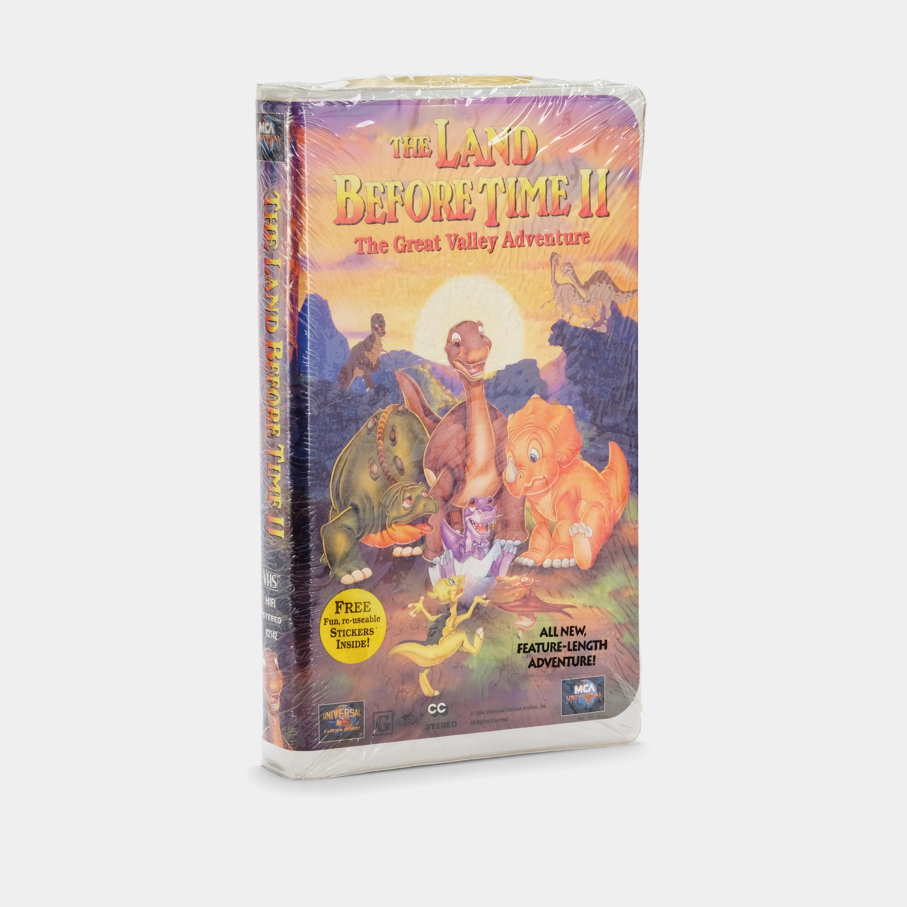 The Land Before Time II: The Great Valley Adventure (Sealed) VHS Tape