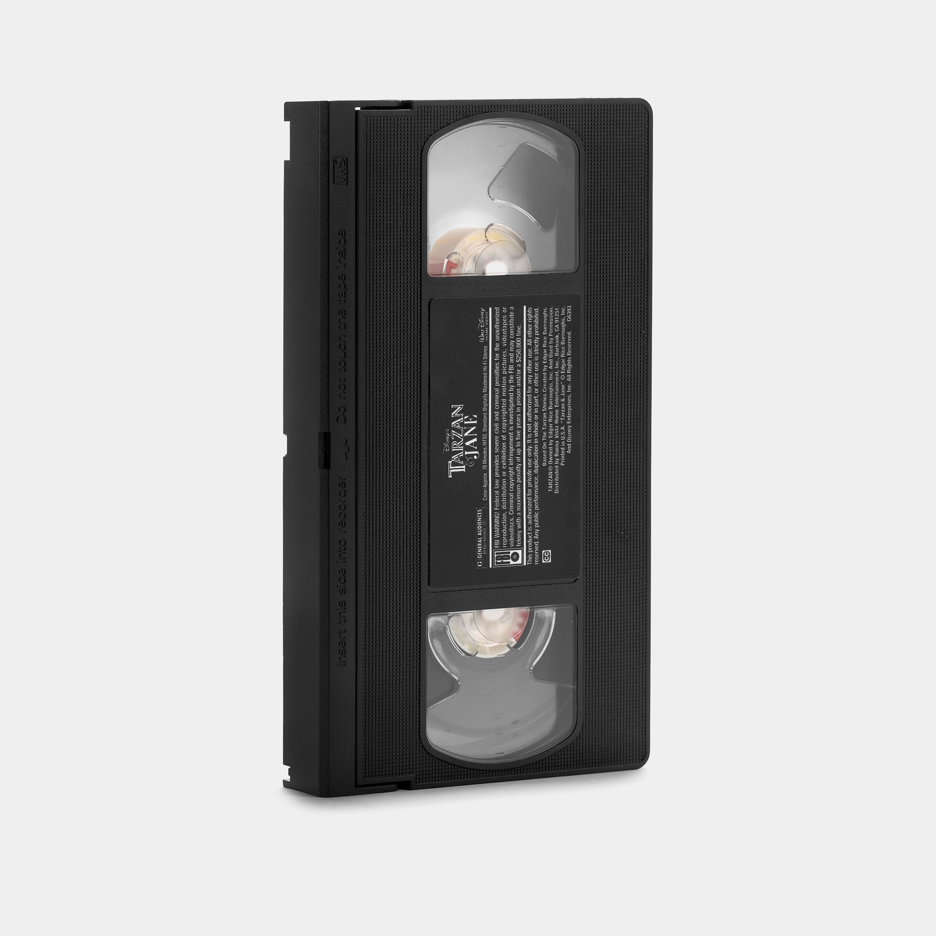 Tarzan & Jane VHS Tape